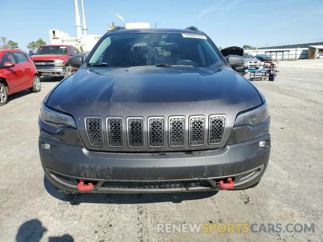 5 fotografías del automóvil dañado 1C4PJMBX8KD107404 JEEP CHEROKEE 2019