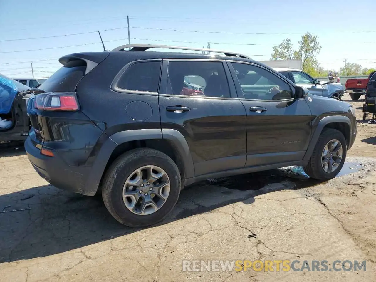 3 fotografías del automóvil dañado 1C4PJMBX8KD363445 JEEP CHEROKEE 2019