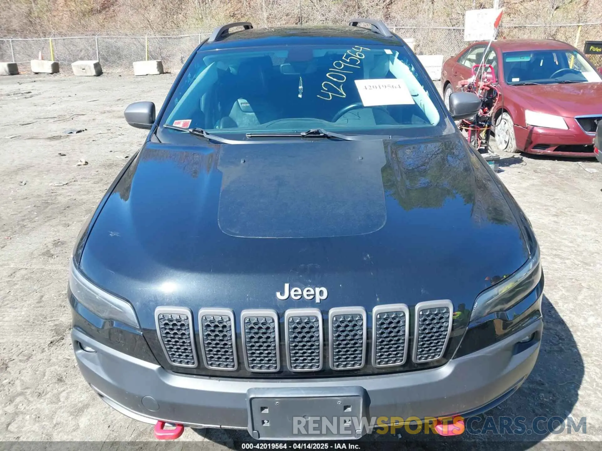 6 fotografías del automóvil dañado 1C4PJMBX8KD430013 JEEP CHEROKEE 2019