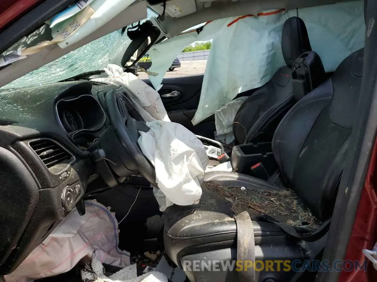 7 fotografías del automóvil dañado 1C4PJMBX9KD139228 JEEP CHEROKEE 2019