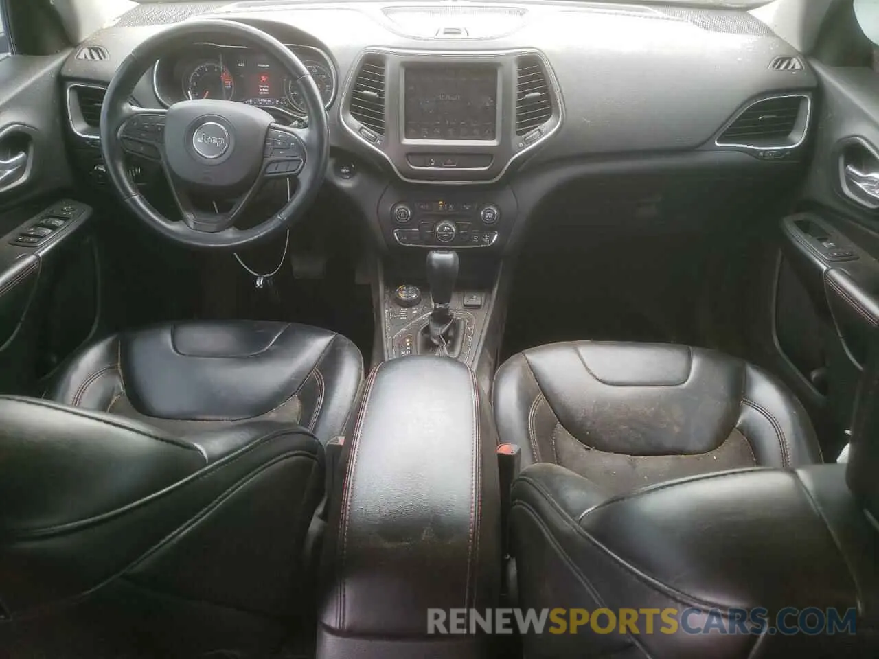 8 fotografías del automóvil dañado 1C4PJMBX9KD256968 JEEP CHEROKEE 2019