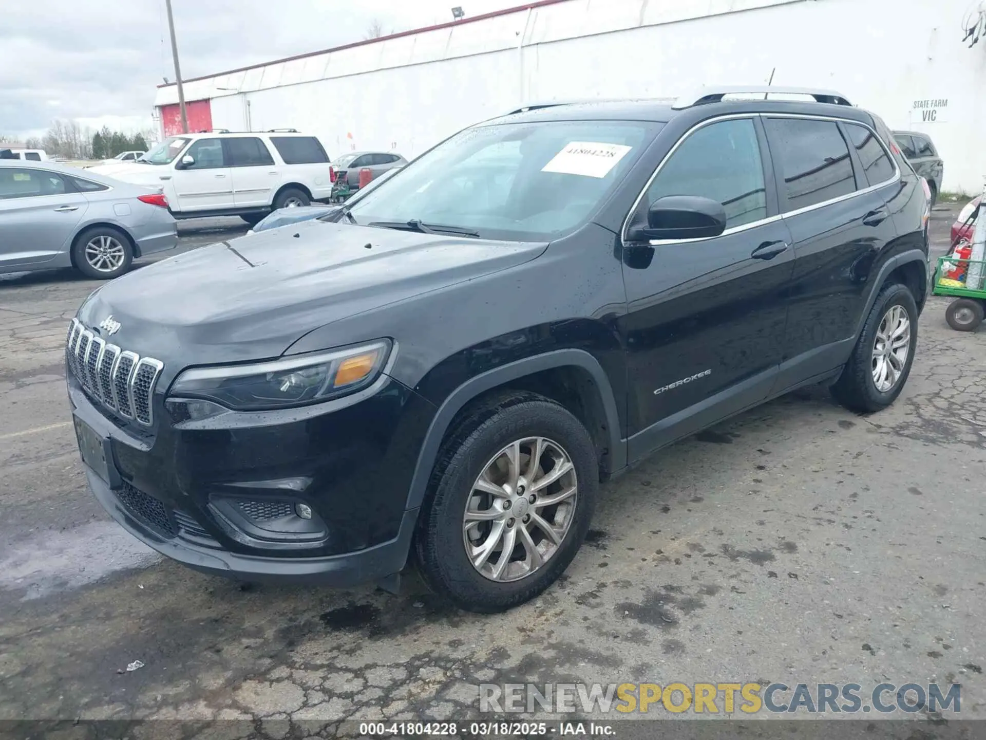 2 fotografías del automóvil dañado 1C4PJMCB3KD351478 JEEP CHEROKEE 2019
