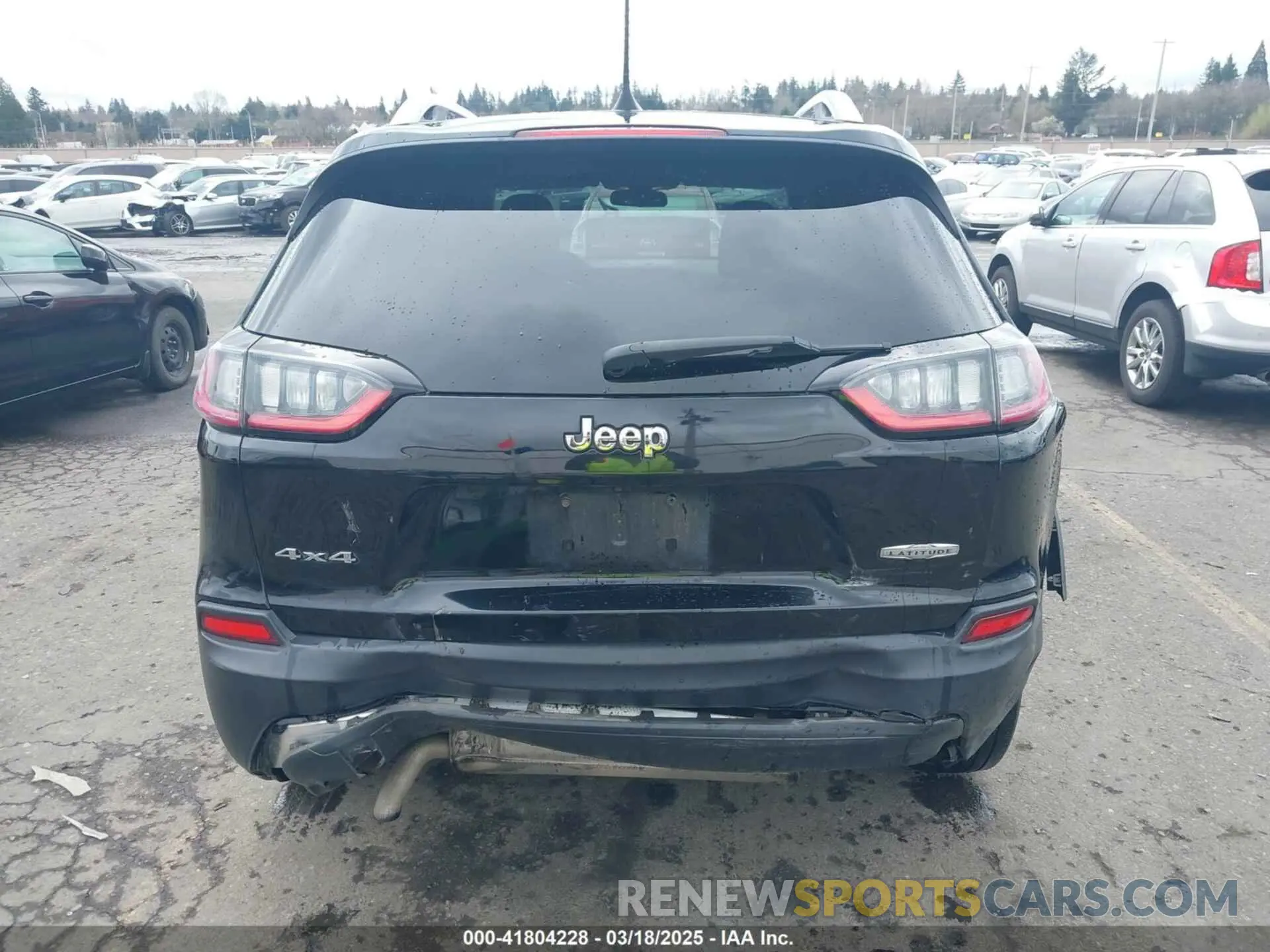 6 fotografías del automóvil dañado 1C4PJMCB3KD351478 JEEP CHEROKEE 2019