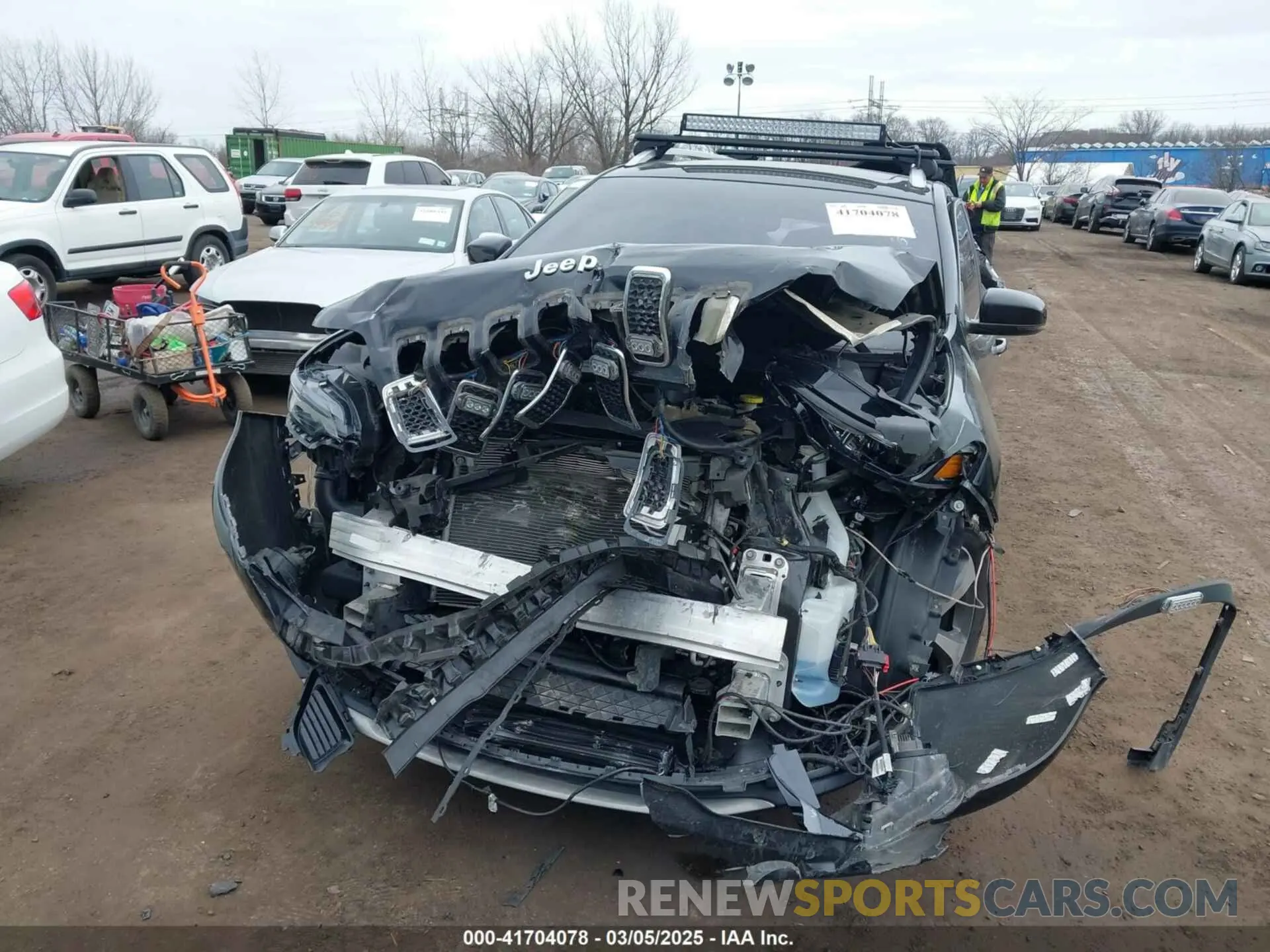 6 fotografías del automóvil dañado 1C4PJMDN1KD387002 JEEP CHEROKEE 2019
