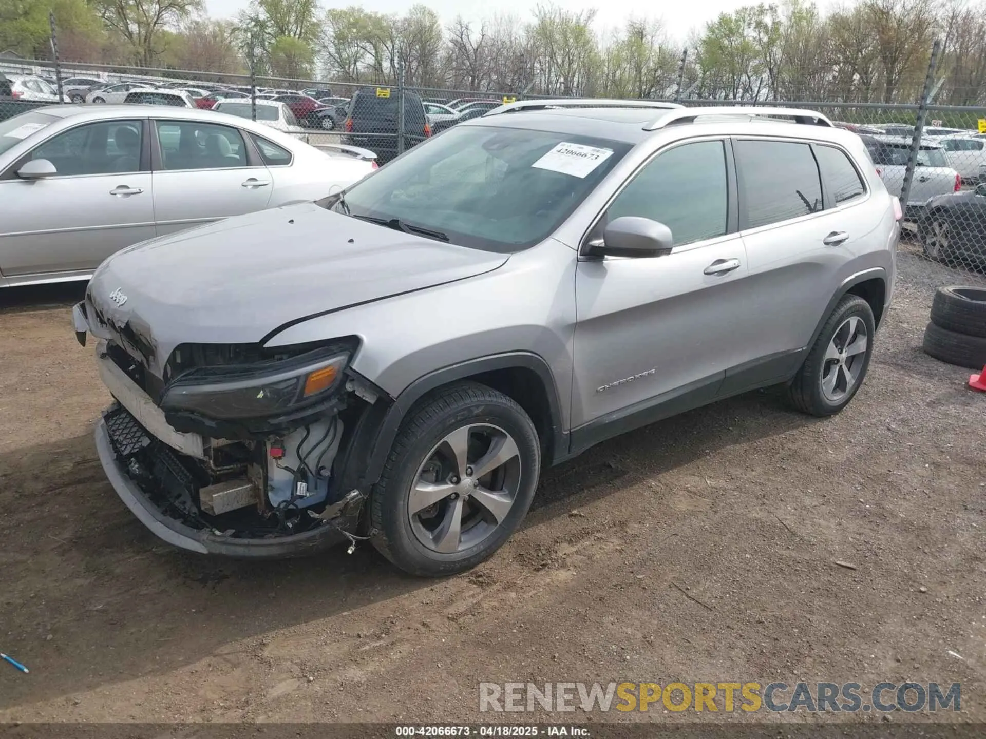 2 fotografías del automóvil dañado 1C4PJMDN3KD178909 JEEP CHEROKEE 2019