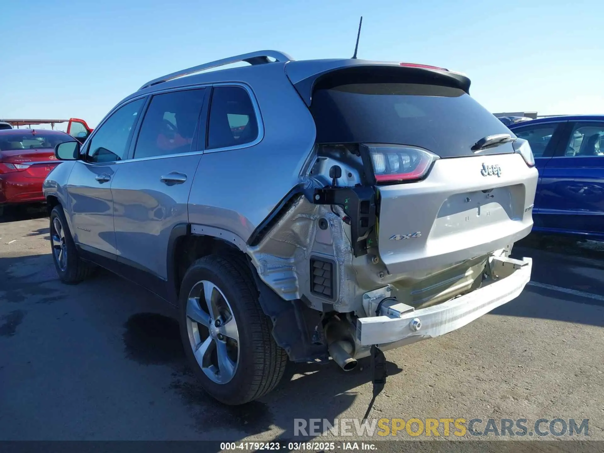 3 fotografías del automóvil dañado 1C4PJMDN4KD178921 JEEP CHEROKEE 2019