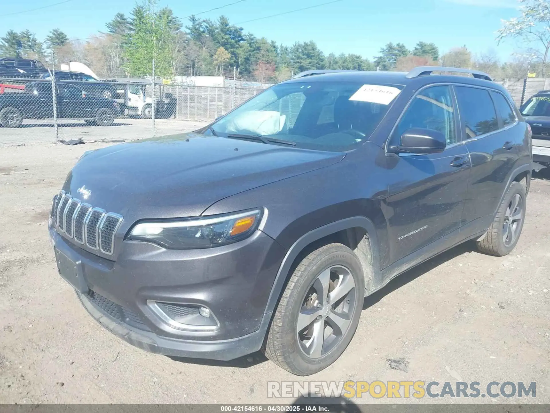 2 fotografías del automóvil dañado 1C4PJMDN5KD169421 JEEP CHEROKEE 2019