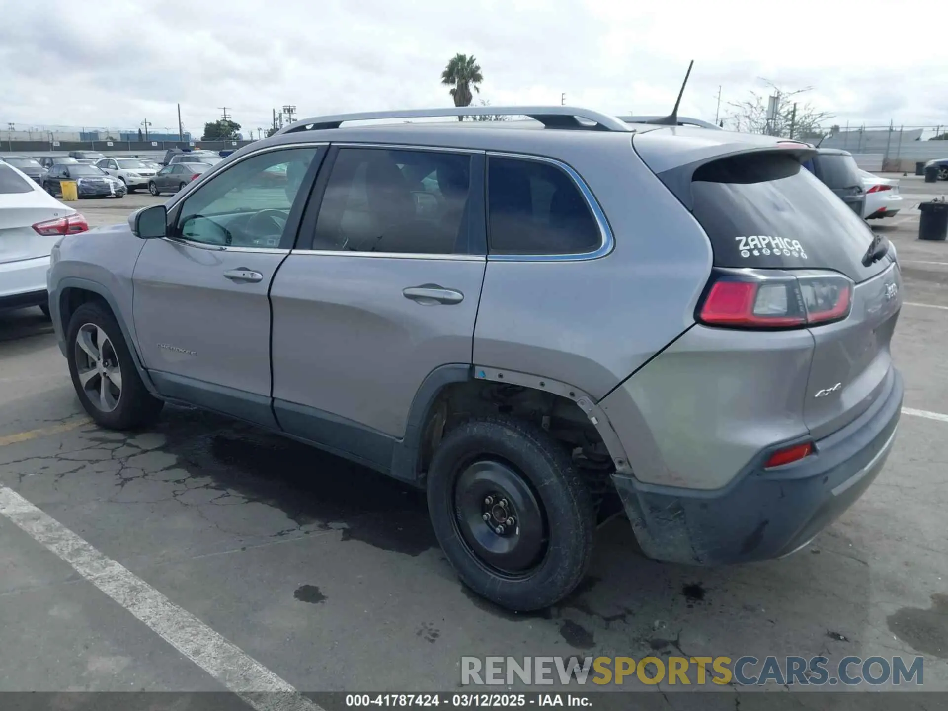 3 fotografías del automóvil dañado 1C4PJMDNXKD180589 JEEP CHEROKEE 2019