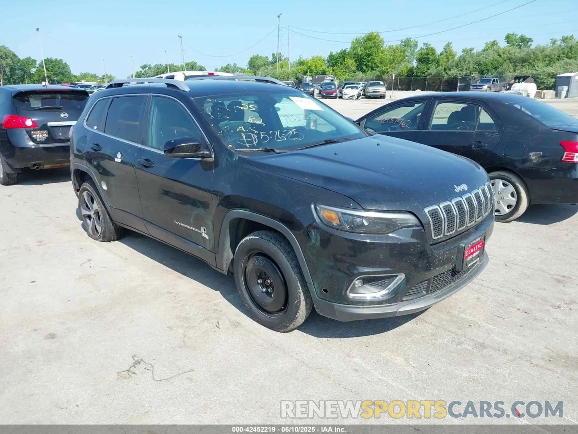 1 fotografías del automóvil dañado 1C4PJMDX0KD351884 JEEP CHEROKEE 2019