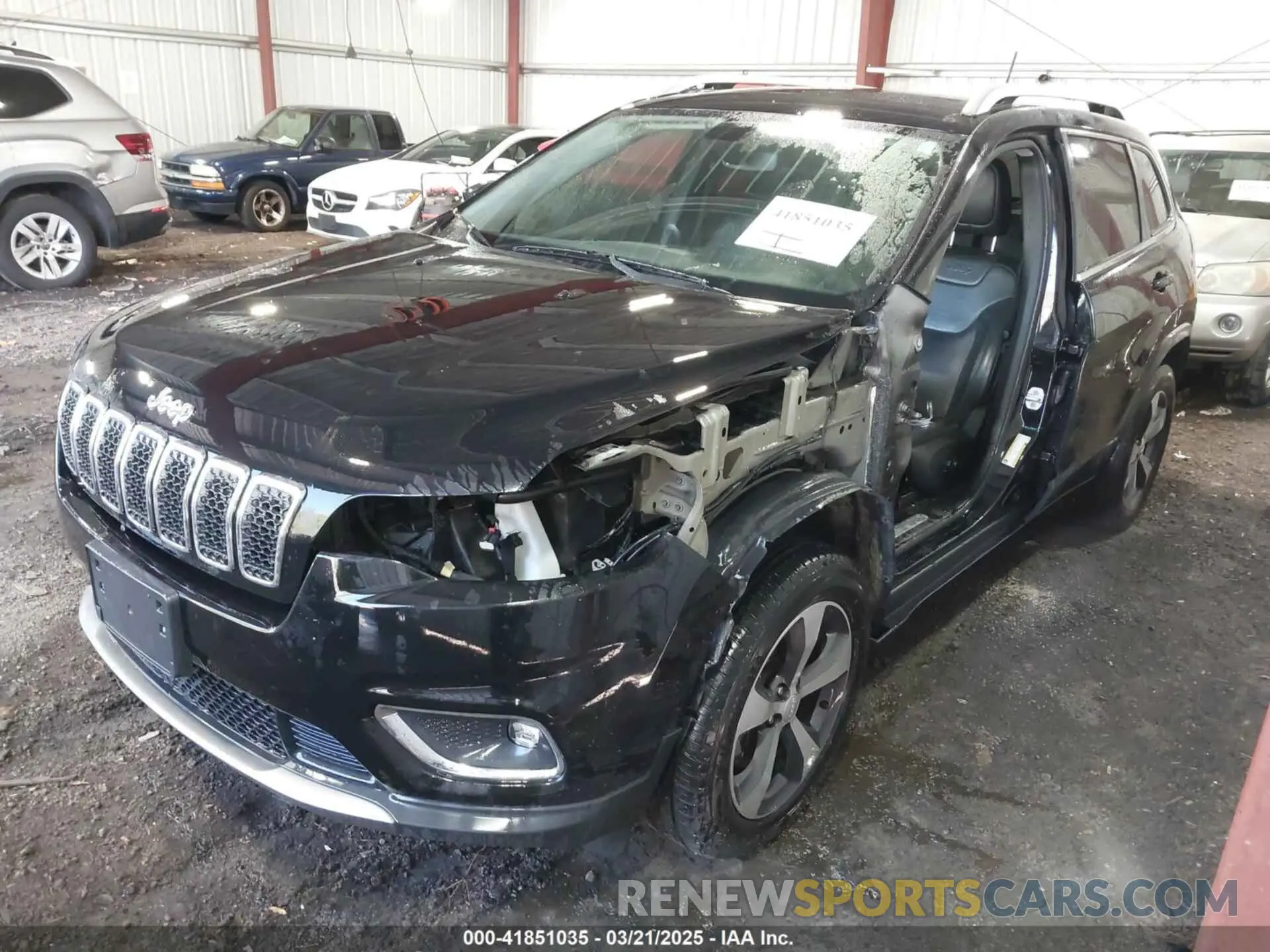 2 fotografías del automóvil dañado 1C4PJMDX0KD426602 JEEP CHEROKEE 2019