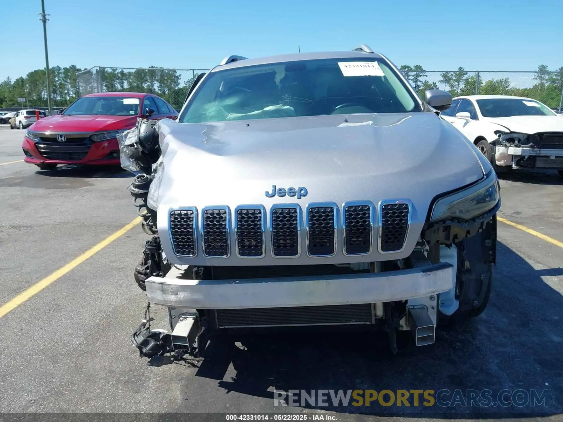 6 fotografías del automóvil dañado 1C4PJMDX1KD166355 JEEP CHEROKEE 2019