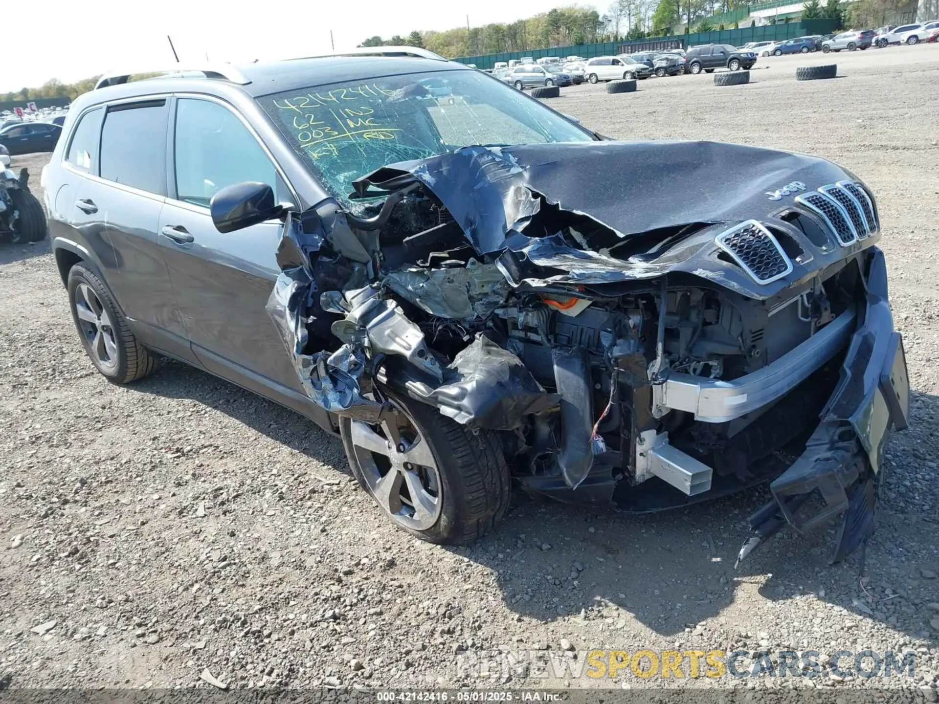 1 fotografías del automóvil dañado 1C4PJMDX1KD356852 JEEP CHEROKEE 2019