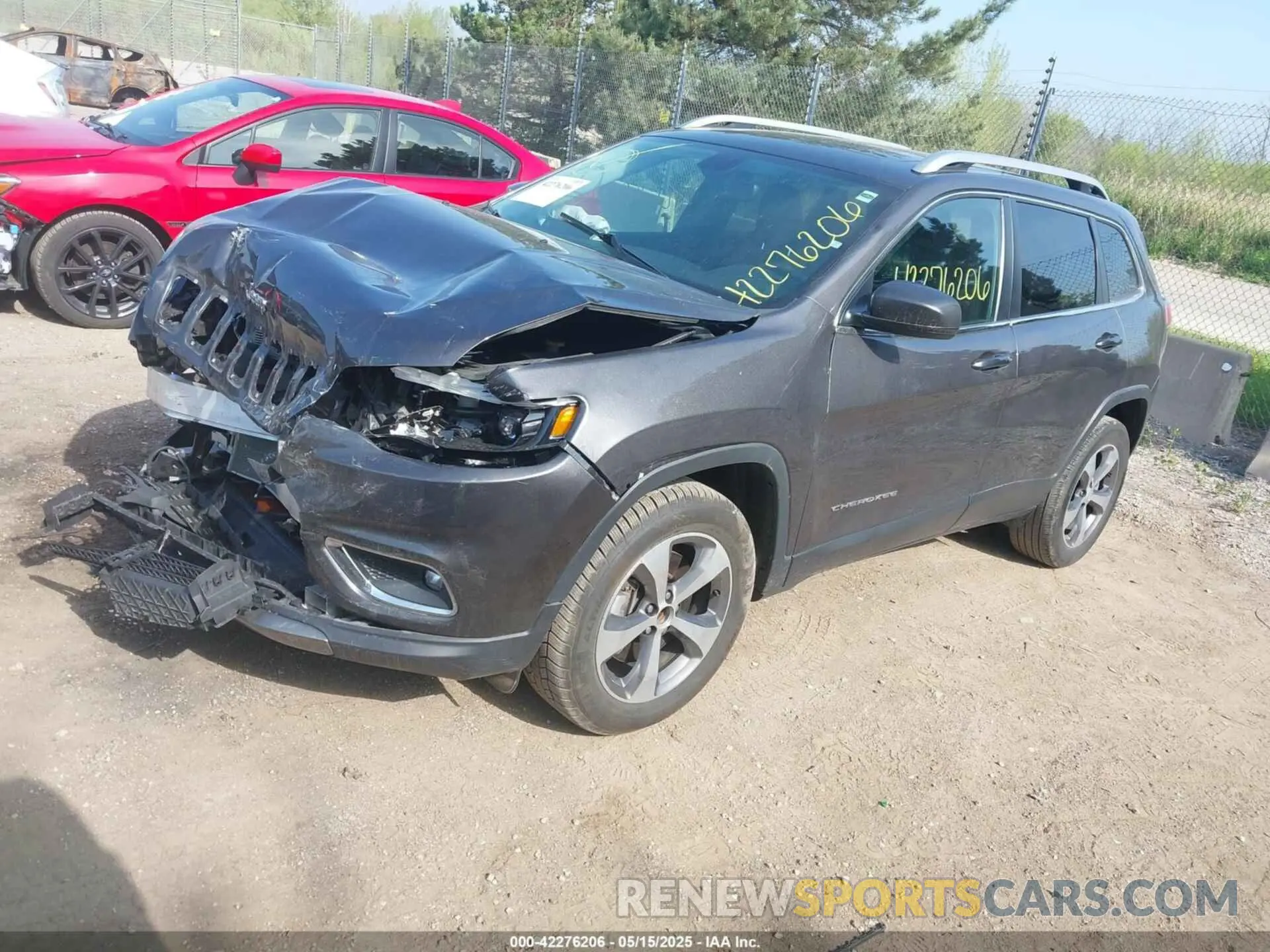 2 fotografías del automóvil dañado 1C4PJMDX2KD463523 JEEP CHEROKEE 2019