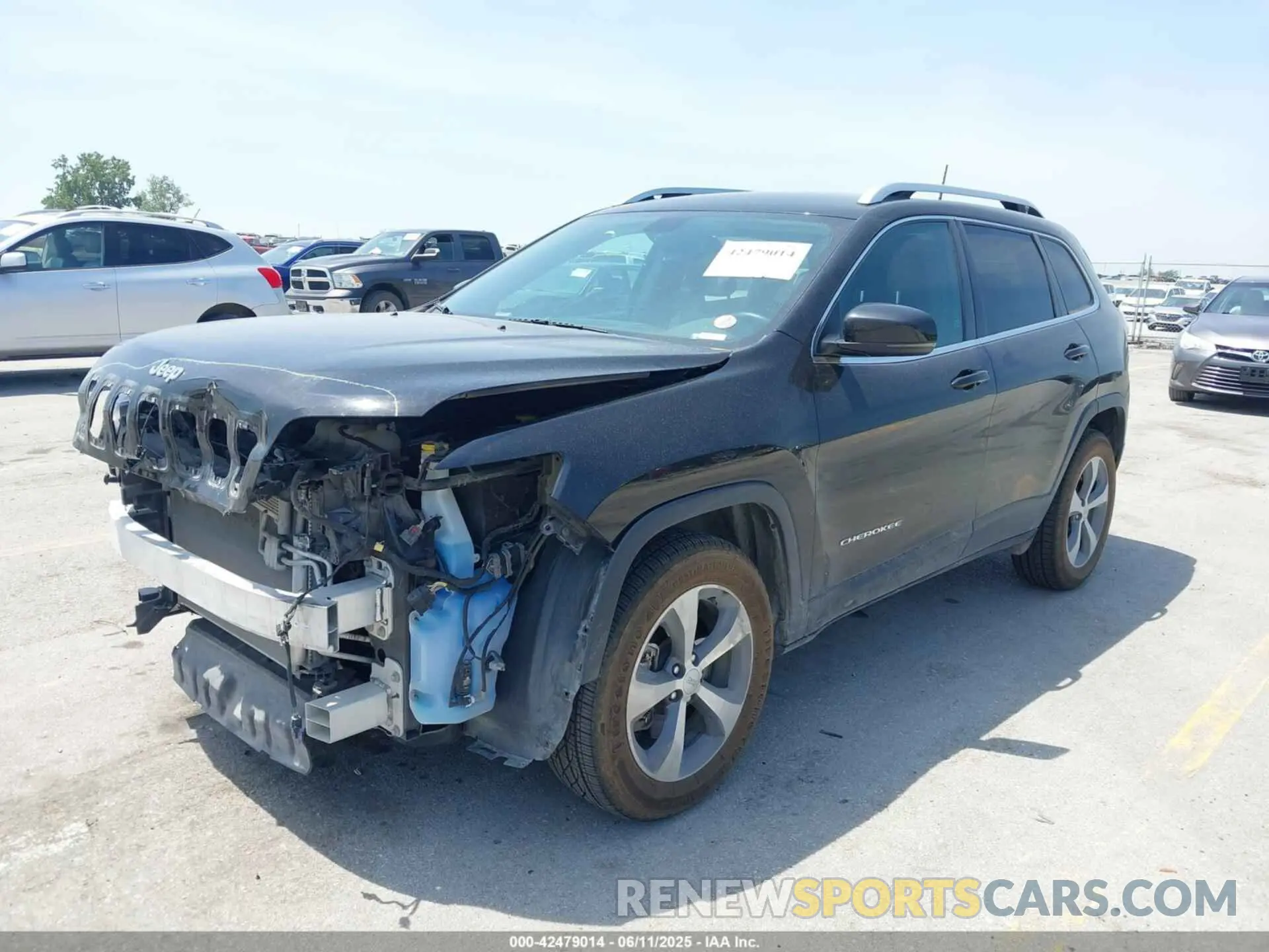 2 fotografías del automóvil dañado 1C4PJMDX3KD441868 JEEP CHEROKEE 2019
