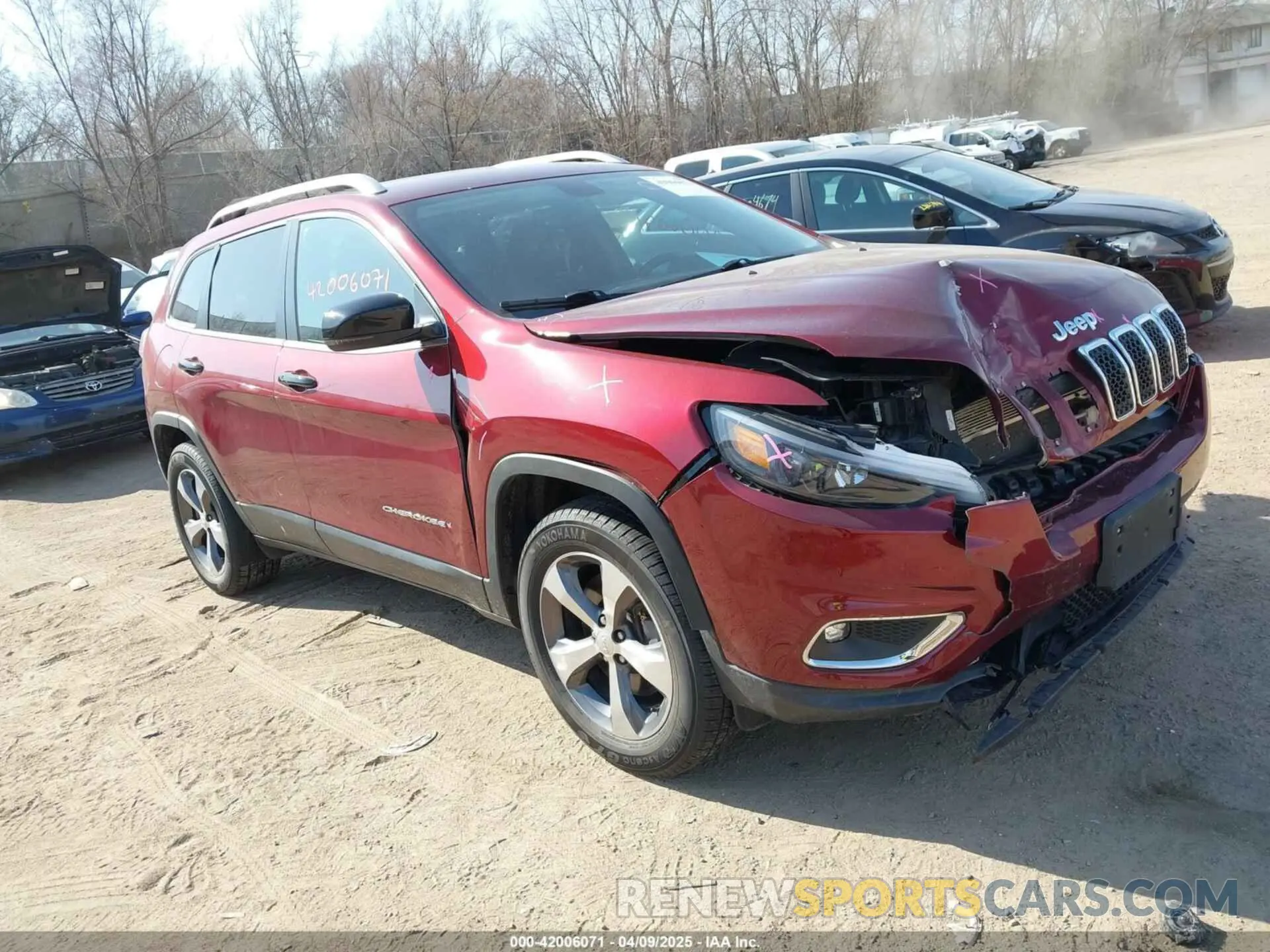 1 fotografías del automóvil dañado 1C4PJMDX4KD122186 JEEP CHEROKEE 2019