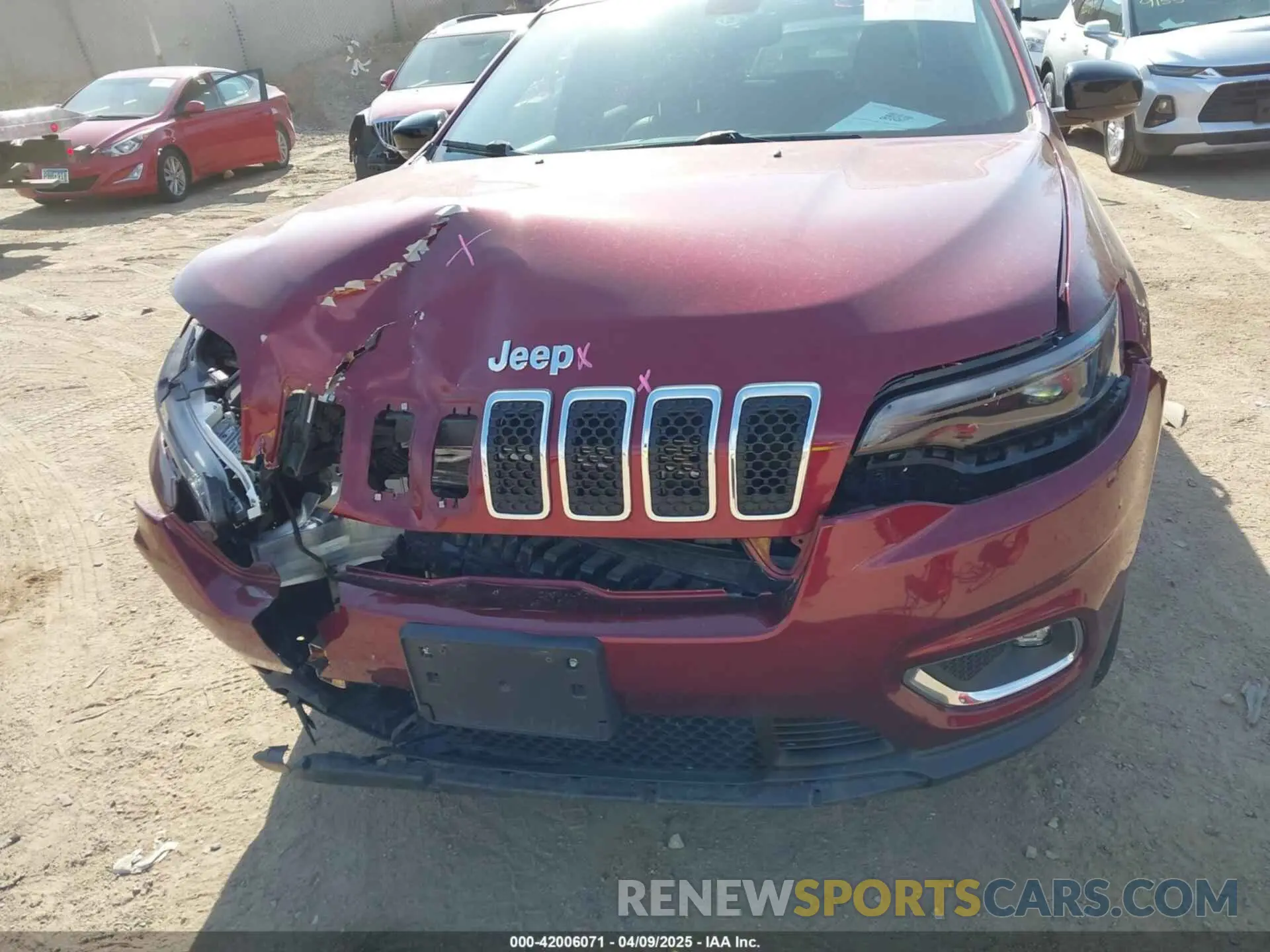6 fotografías del automóvil dañado 1C4PJMDX4KD122186 JEEP CHEROKEE 2019