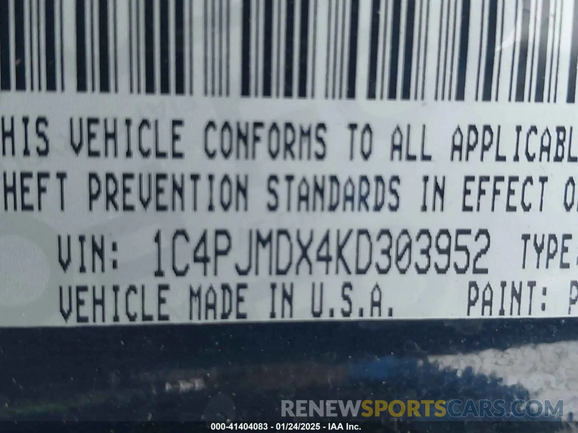 9 fotografías del automóvil dañado 1C4PJMDX4KD303952 JEEP CHEROKEE 2019