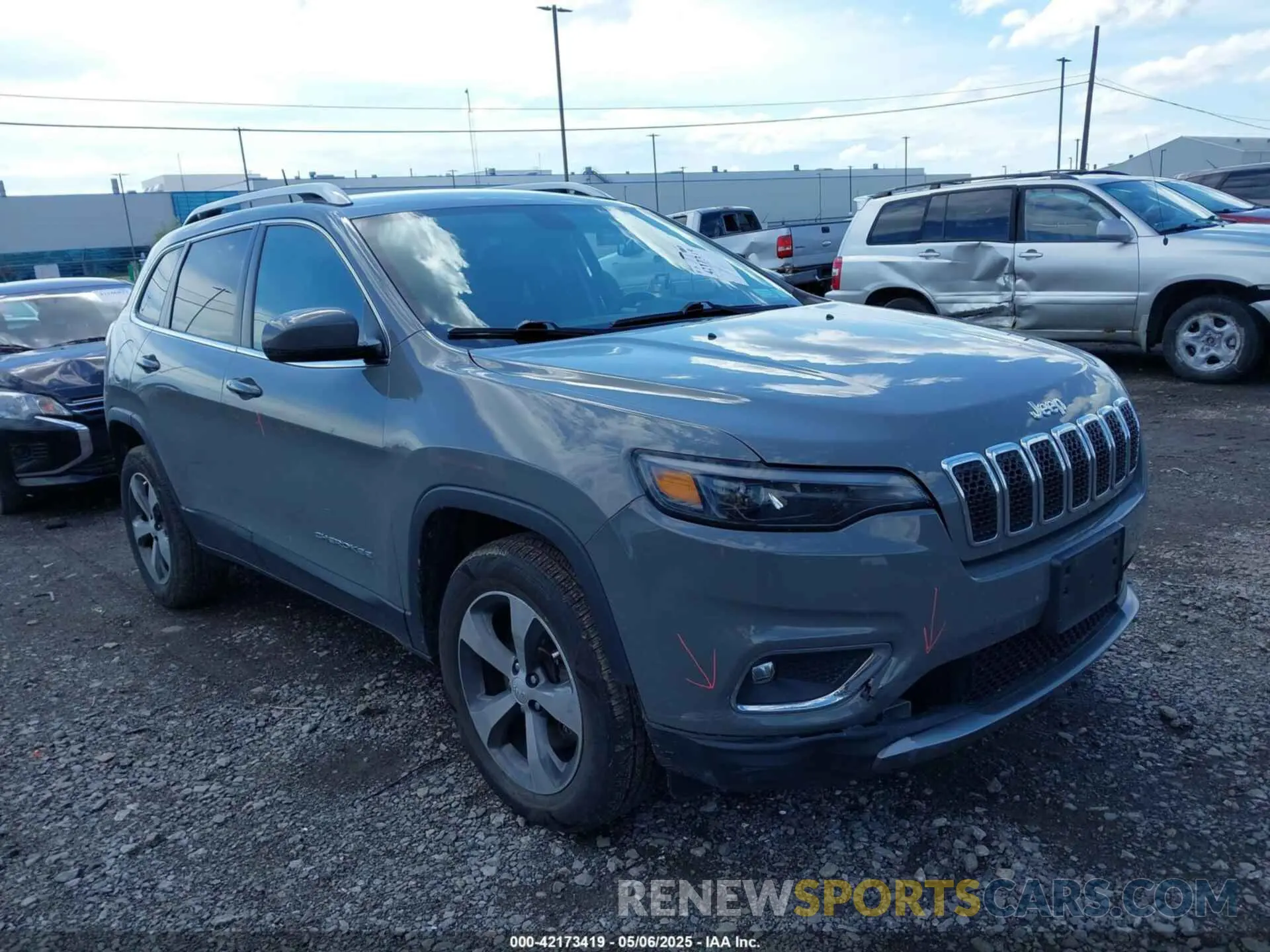 1 fotografías del automóvil dañado 1C4PJMDX4KD451079 JEEP CHEROKEE 2019