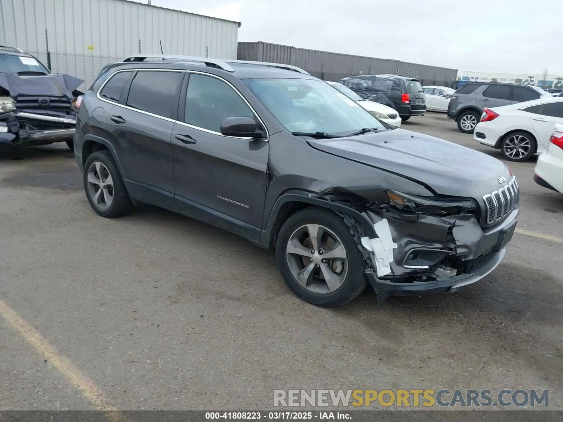 1 fotografías del automóvil dañado 1C4PJMDX6KD103879 JEEP CHEROKEE 2019