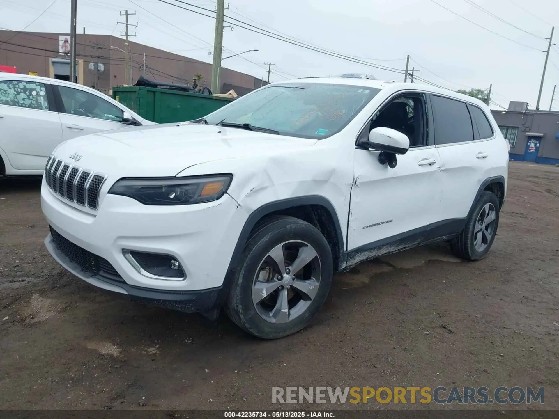 2 fotografías del automóvil dañado 1C4PJMDX6KD252972 JEEP CHEROKEE 2019