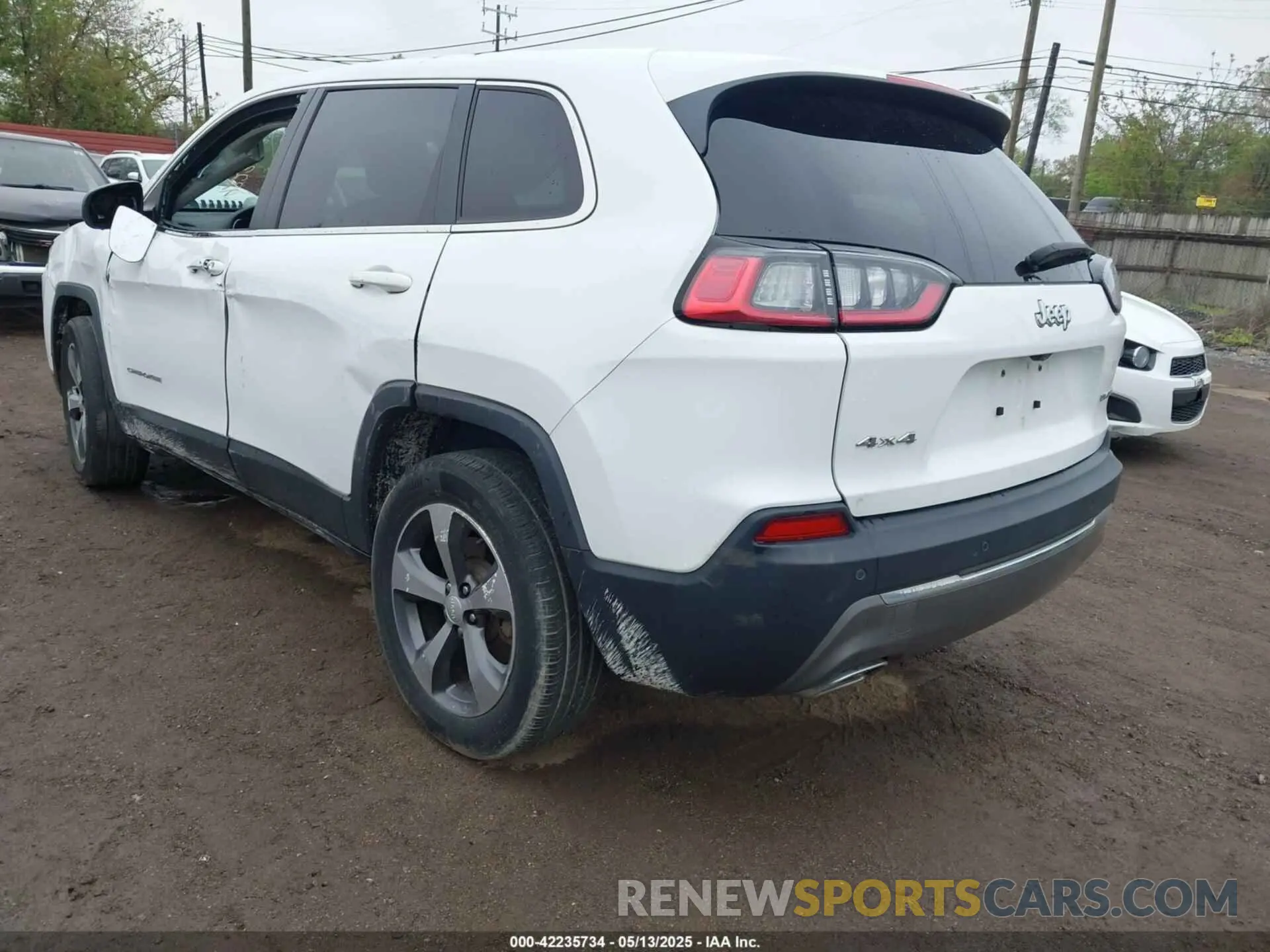 3 fotografías del automóvil dañado 1C4PJMDX6KD252972 JEEP CHEROKEE 2019