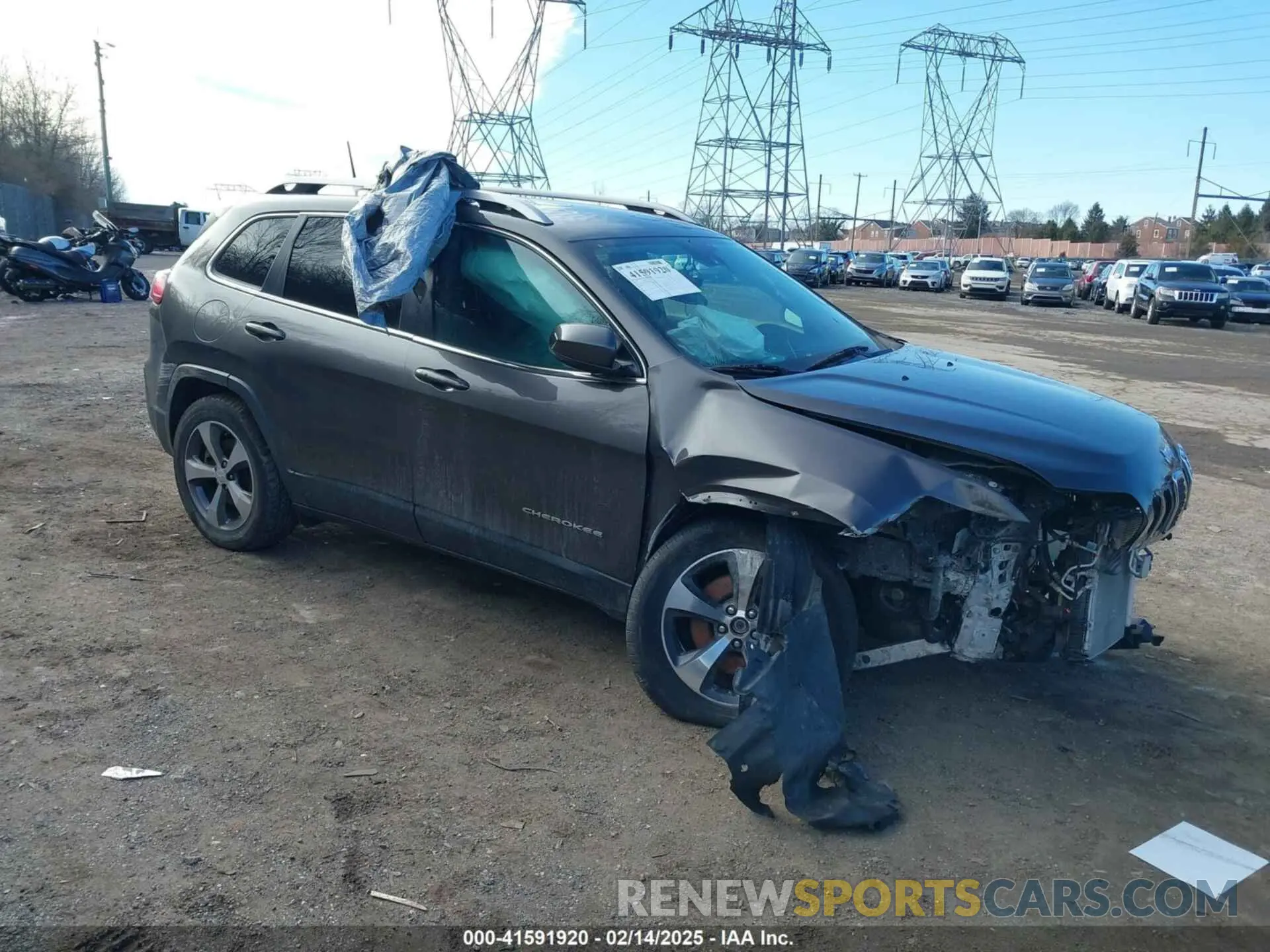 1 fotografías del automóvil dañado 1C4PJMDX8KD102295 JEEP CHEROKEE 2019