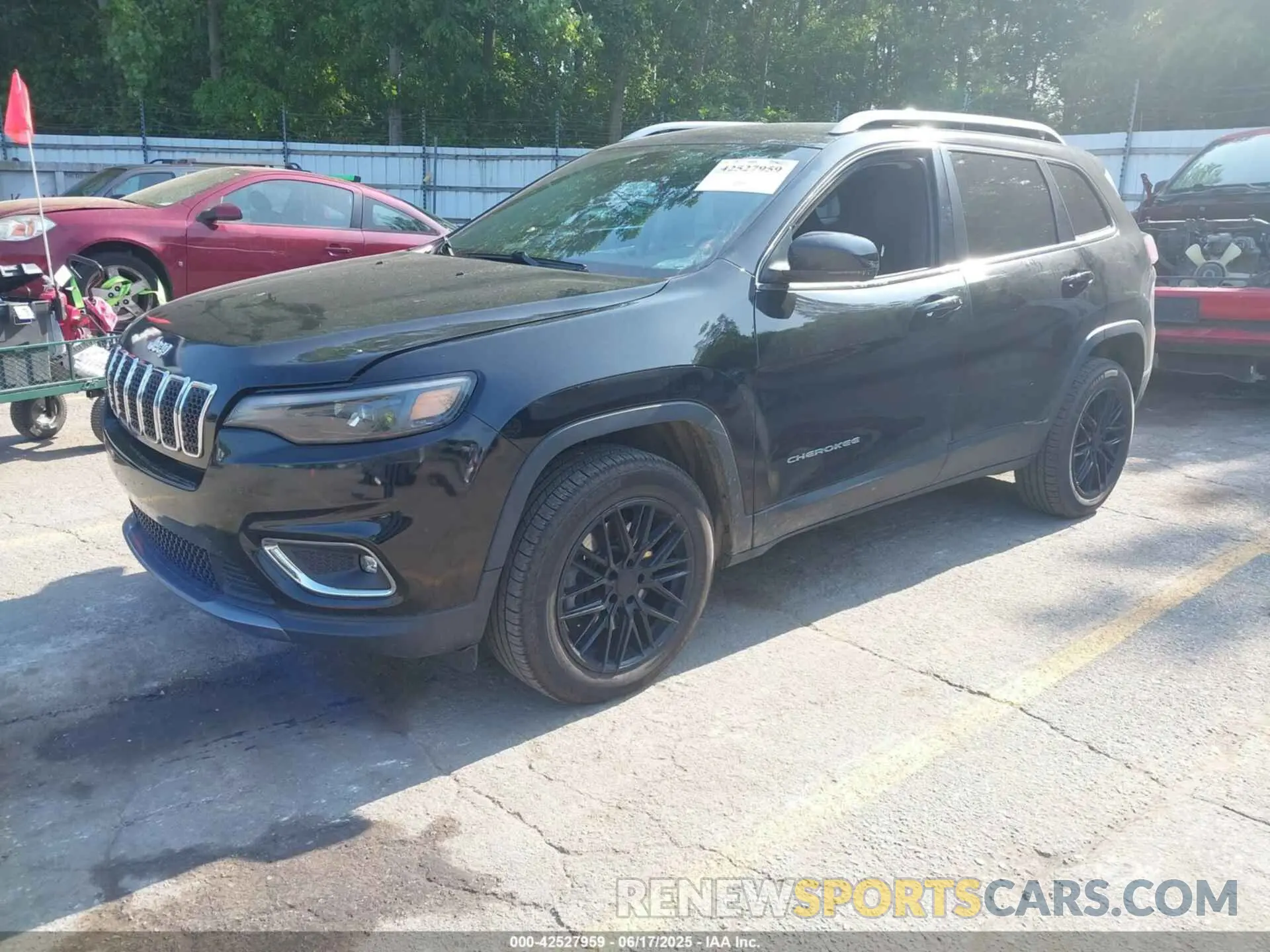 2 fotografías del automóvil dañado 1C4PJMDX8KD159015 JEEP CHEROKEE 2019