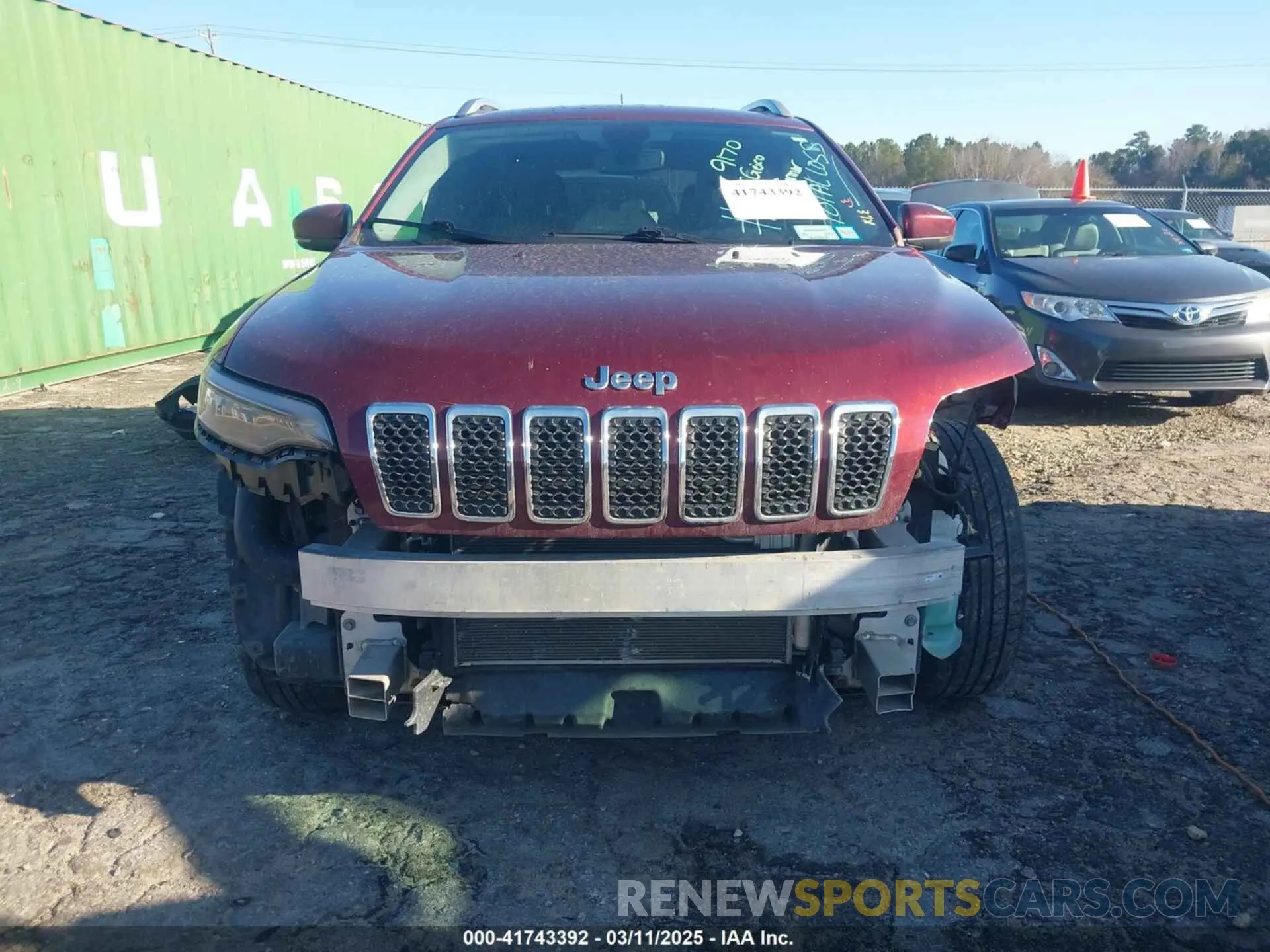 13 fotografías del automóvil dañado 1C4PJMDX8KD441154 JEEP CHEROKEE 2019