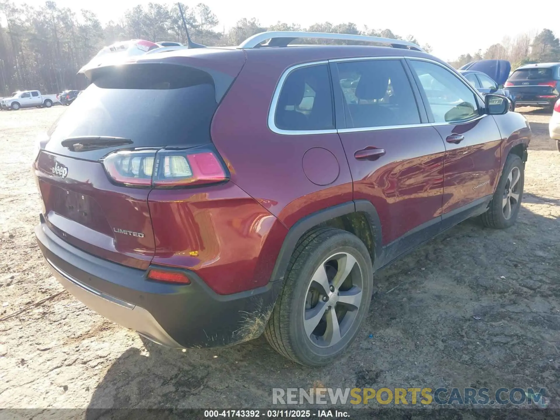 4 fotografías del automóvil dañado 1C4PJMDX8KD441154 JEEP CHEROKEE 2019