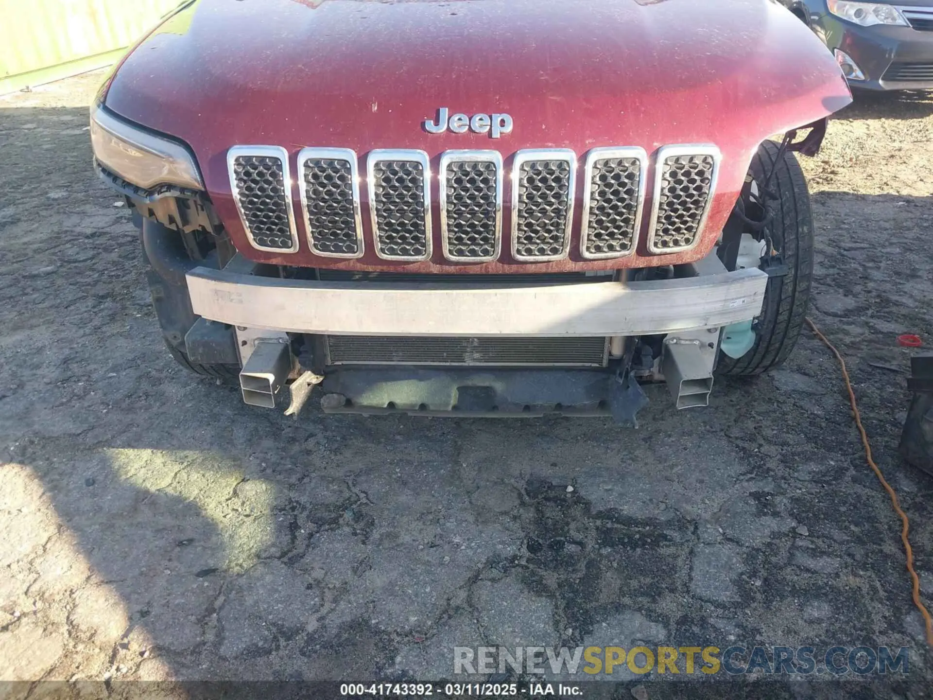 6 fotografías del automóvil dañado 1C4PJMDX8KD441154 JEEP CHEROKEE 2019