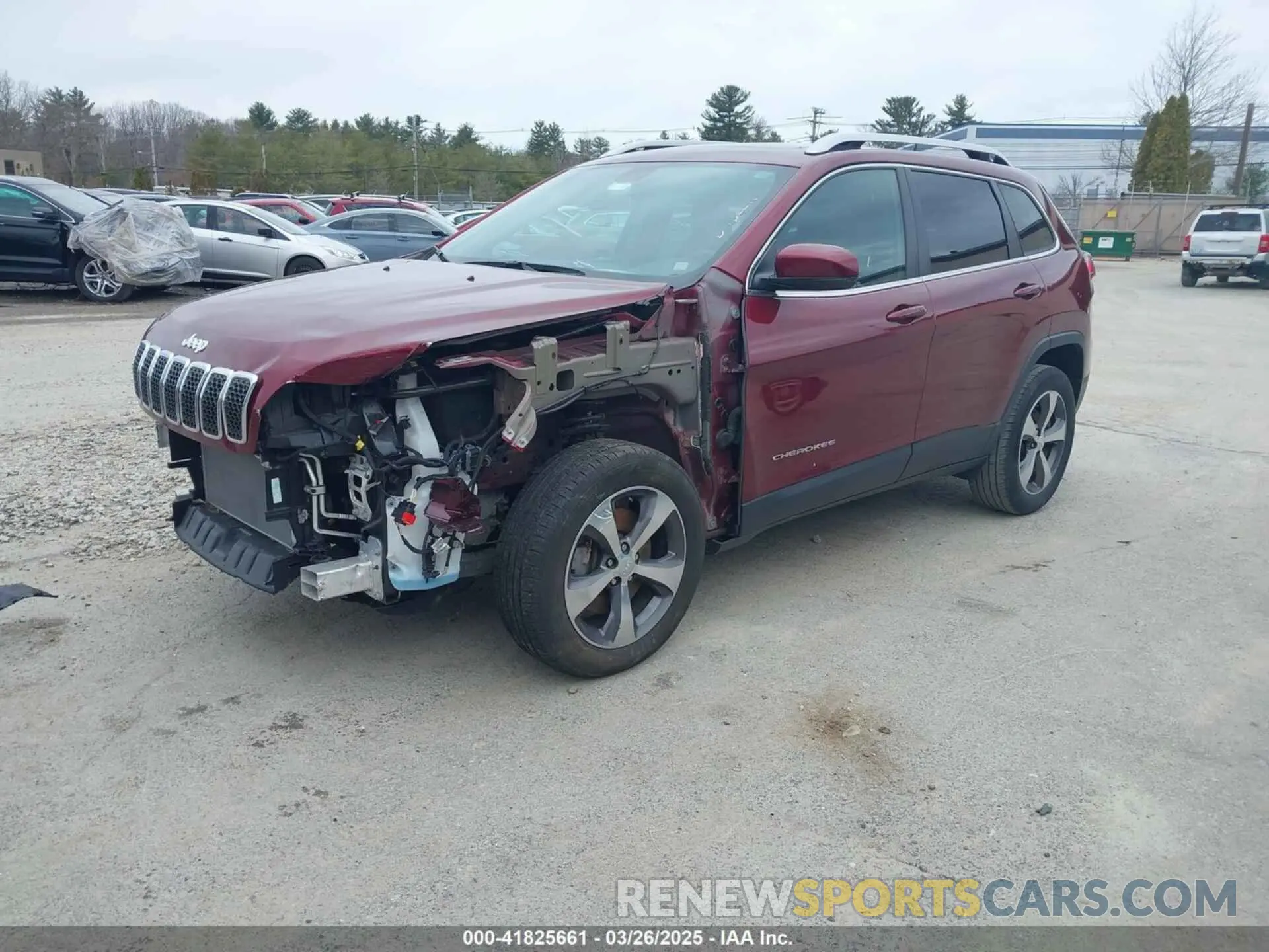 2 fotografías del automóvil dañado 1C4PJMDX9KD445388 JEEP CHEROKEE 2019