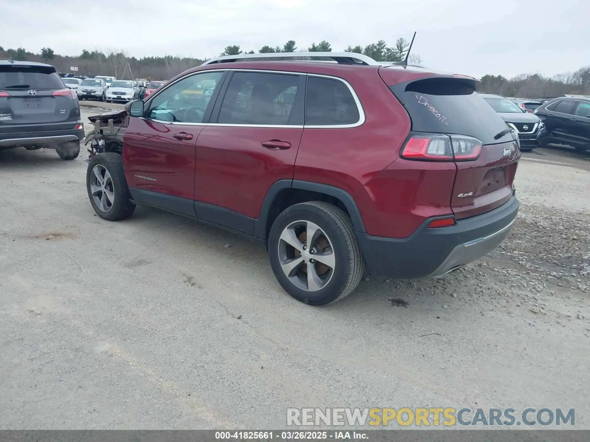 3 fotografías del automóvil dañado 1C4PJMDX9KD445388 JEEP CHEROKEE 2019
