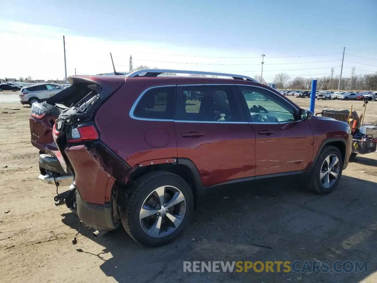 3 fotografías del automóvil dañado 1C4PJMDXXKD104243 JEEP CHEROKEE 2019