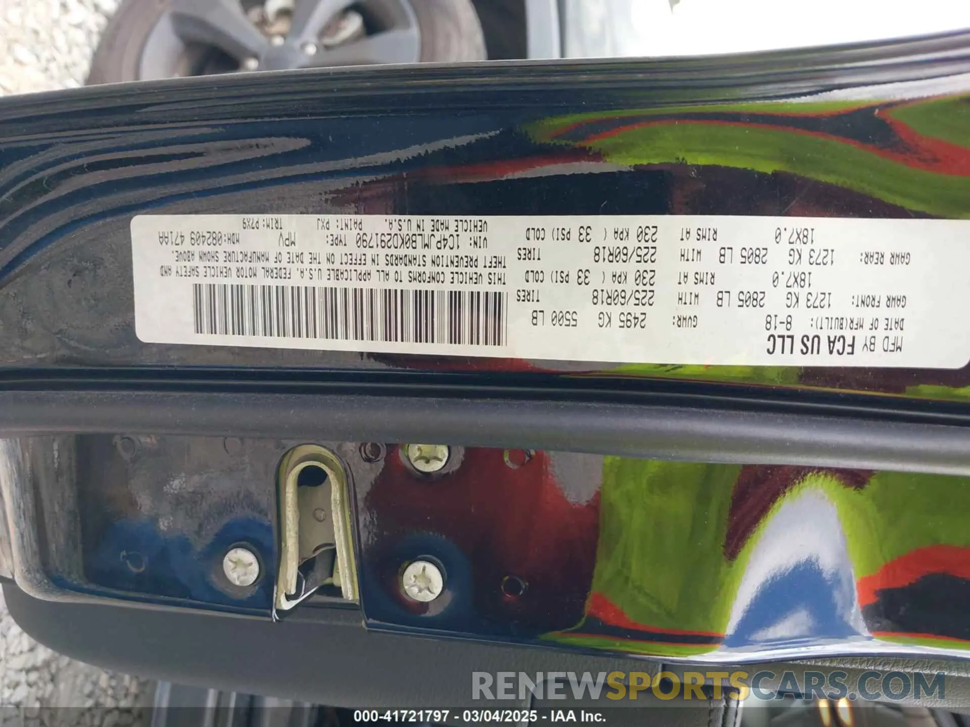 9 fotografías del automóvil dañado 1C4PJMLB0KD291790 JEEP CHEROKEE 2019