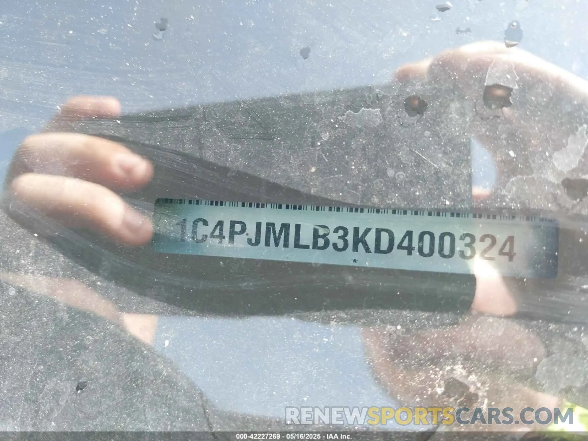 9 fotografías del automóvil dañado 1C4PJMLB3KD400324 JEEP CHEROKEE 2019