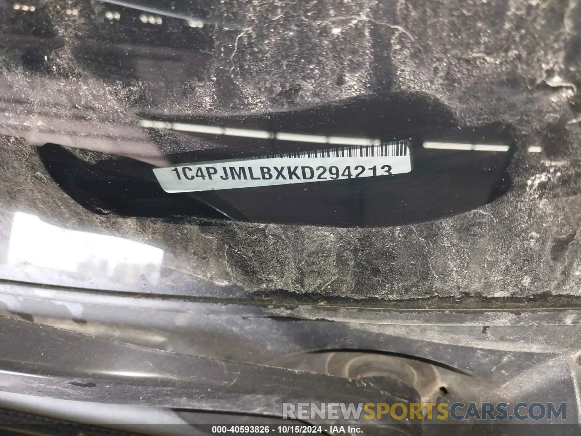 9 fotografías del automóvil dañado 1C4PJMLBXKD294213 JEEP CHEROKEE 2019