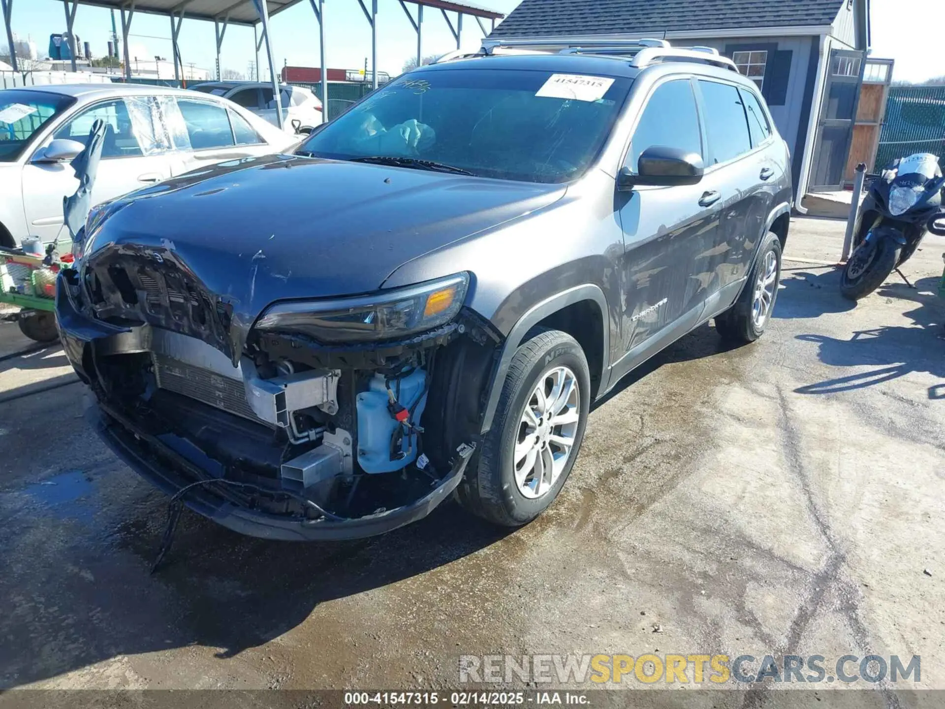 2 fotografías del automóvil dañado 1C4PJMLN7KD194094 JEEP CHEROKEE 2019