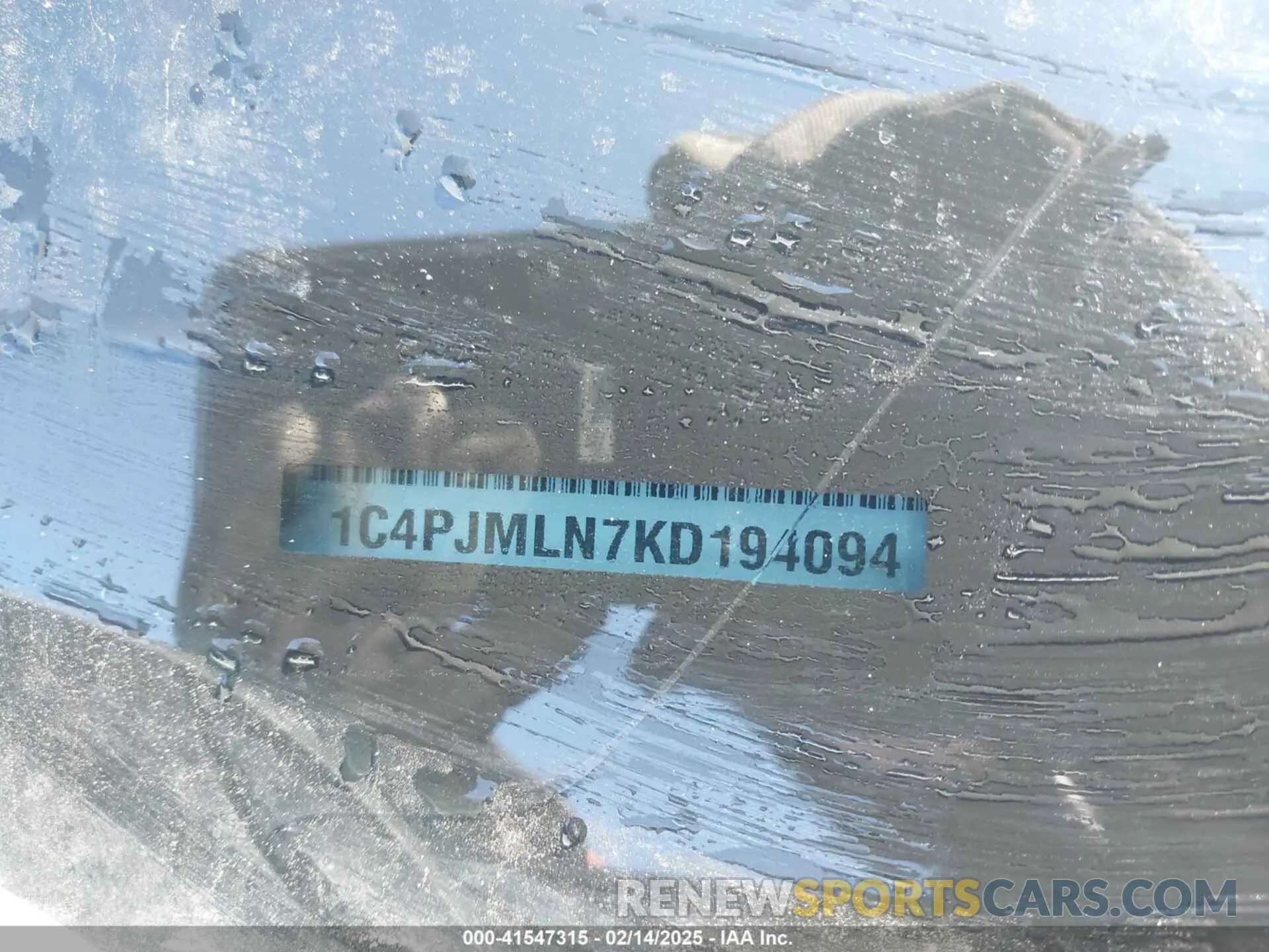 9 fotografías del automóvil dañado 1C4PJMLN7KD194094 JEEP CHEROKEE 2019