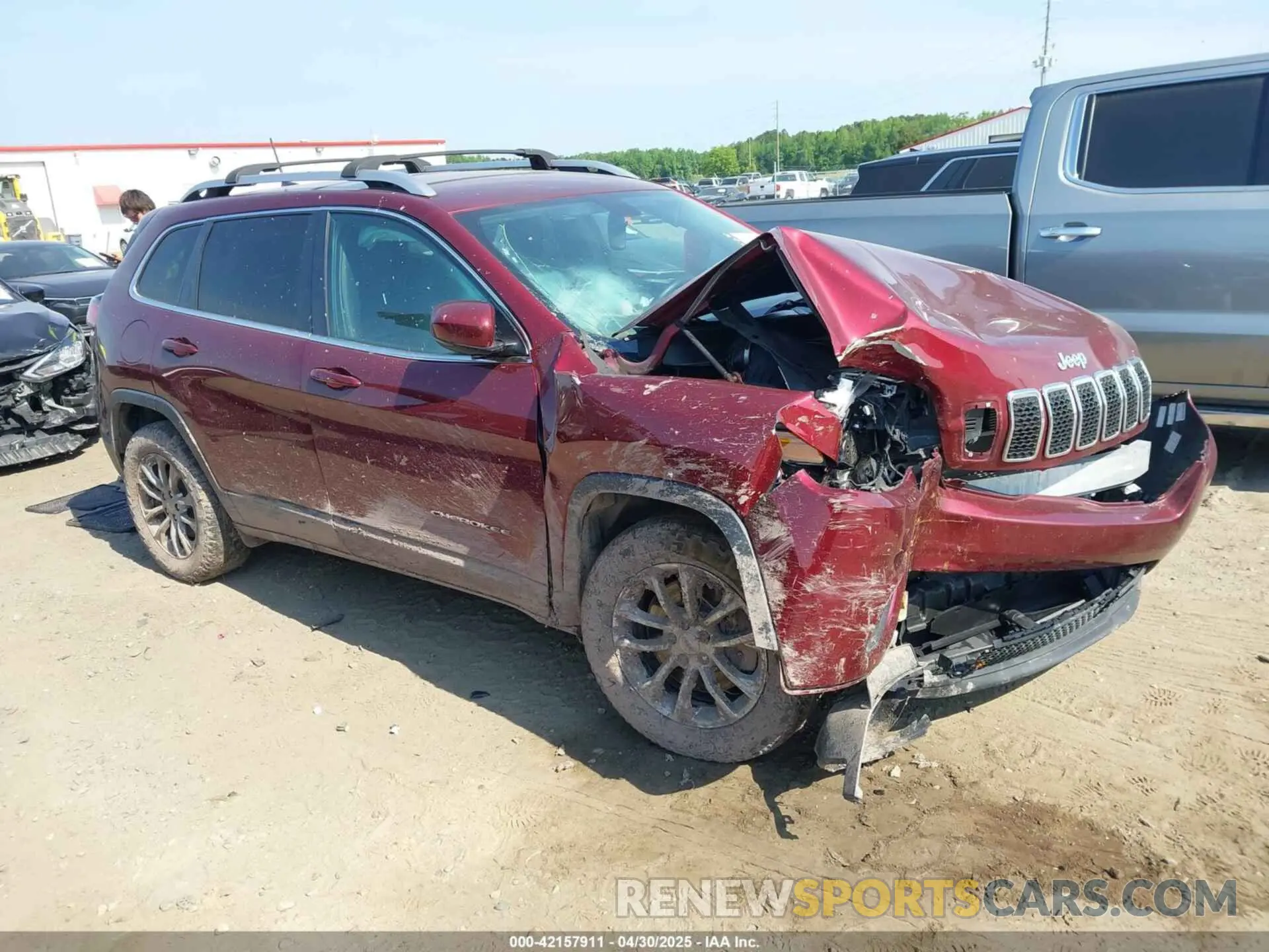 1 fotografías del automóvil dañado 1C4PJMLX7KD252805 JEEP CHEROKEE 2019