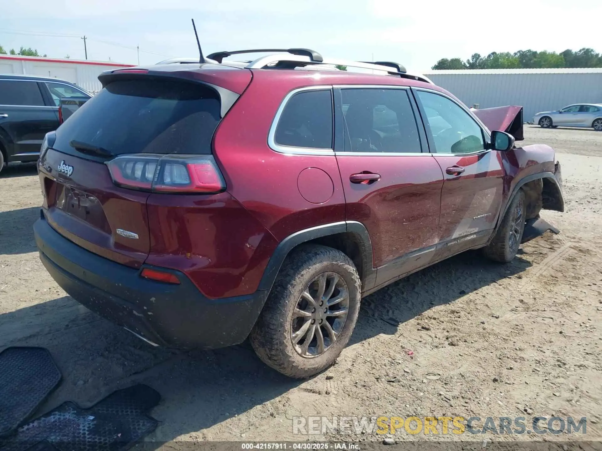 4 fotografías del automóvil dañado 1C4PJMLX7KD252805 JEEP CHEROKEE 2019
