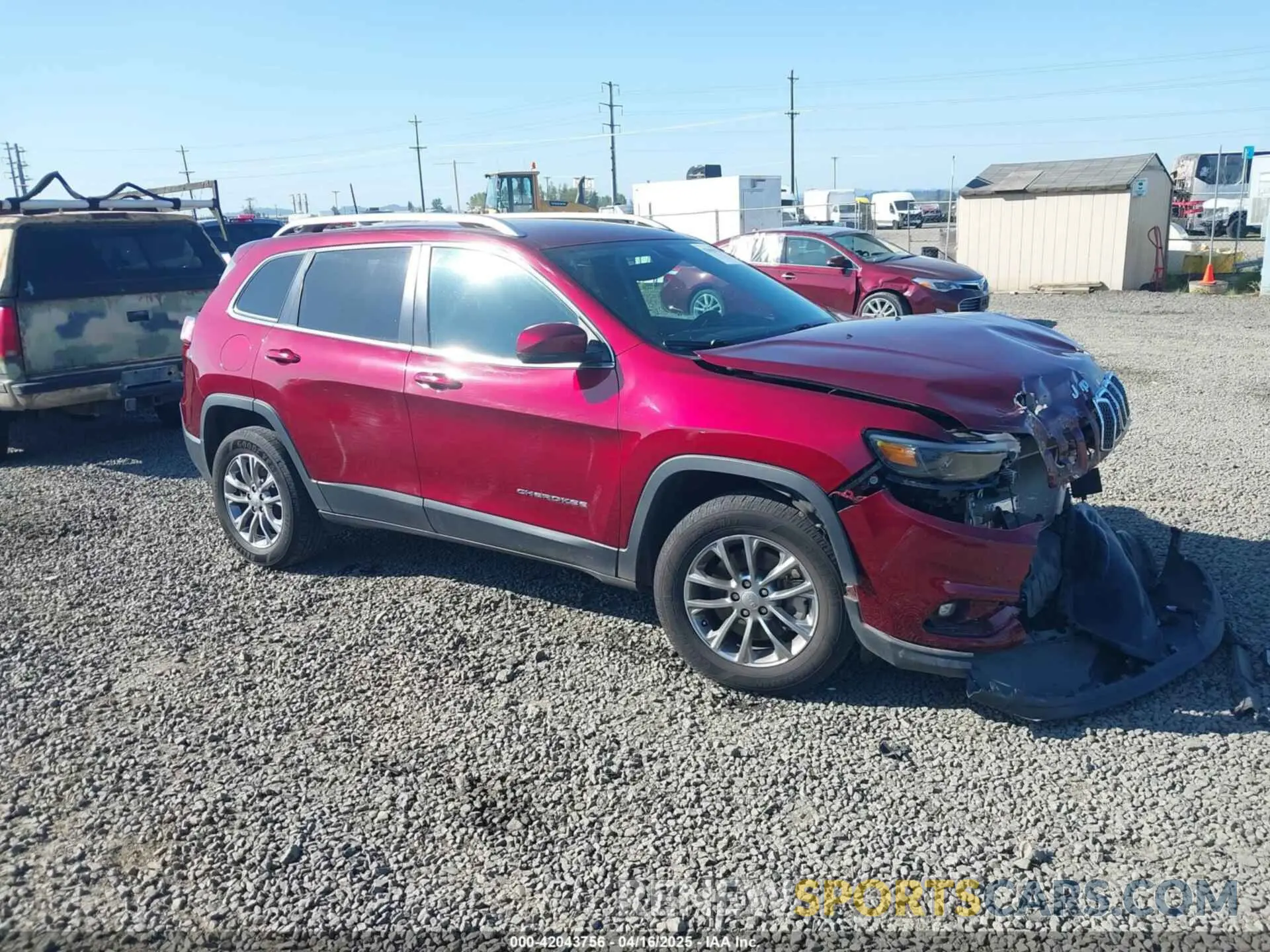 1 fotografías del automóvil dañado 1C4PJMLXXKD223718 JEEP CHEROKEE 2019