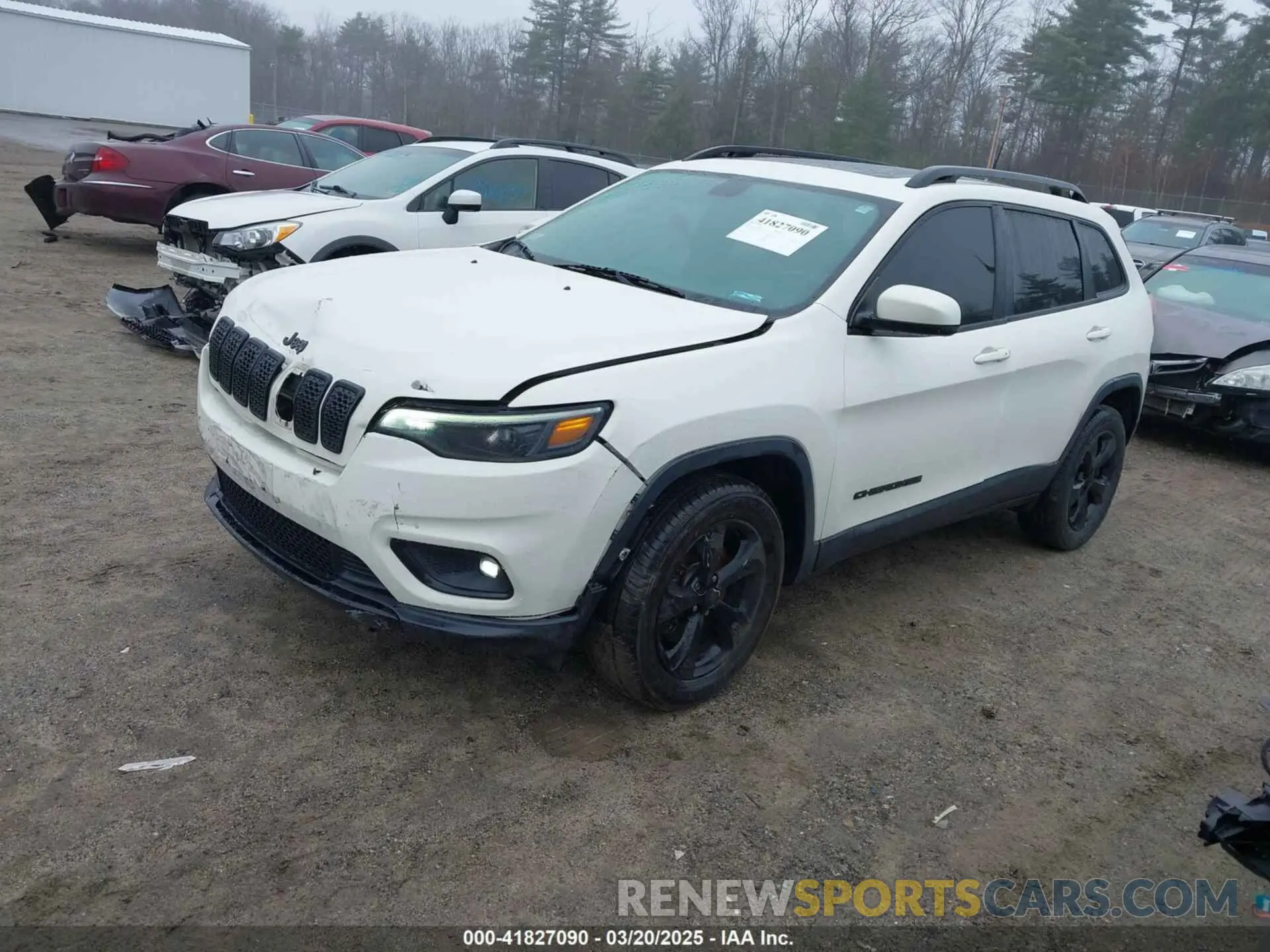 2 fotografías del automóvil dañado 1C4PJMLXXKD311619 JEEP CHEROKEE 2019
