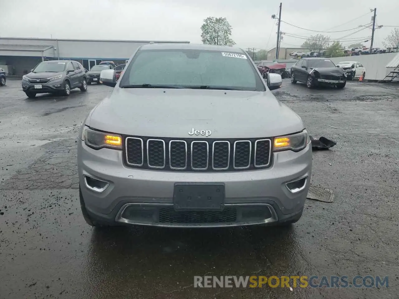 5 fotografías del automóvil dañado 1C4RJFBG7KC619200 JEEP CHEROKEE 2019