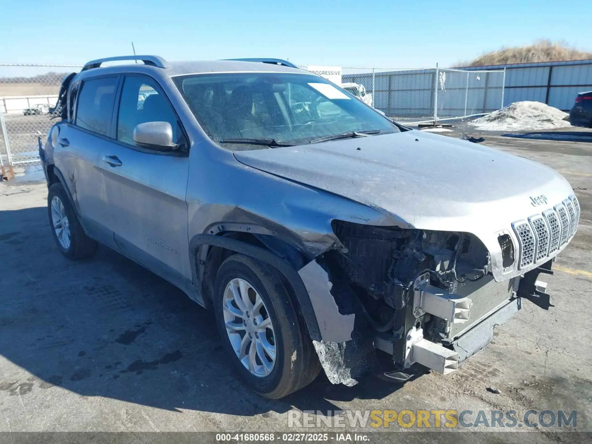1 fotografías del automóvil dañado 1C4PJLCB0LD536471 JEEP CHEROKEE 2020