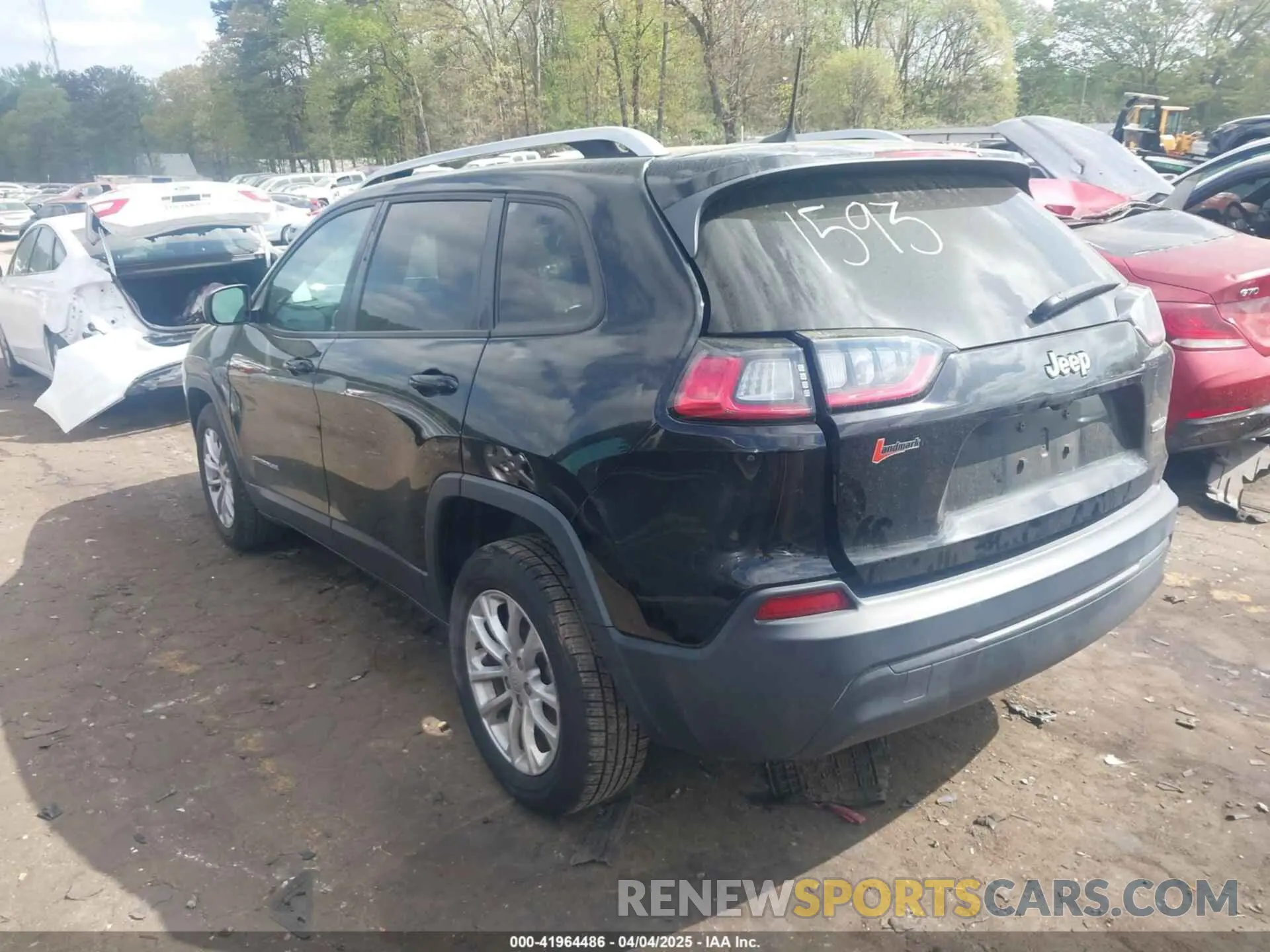3 fotografías del automóvil dañado 1C4PJLCB2LD571593 JEEP CHEROKEE 2020