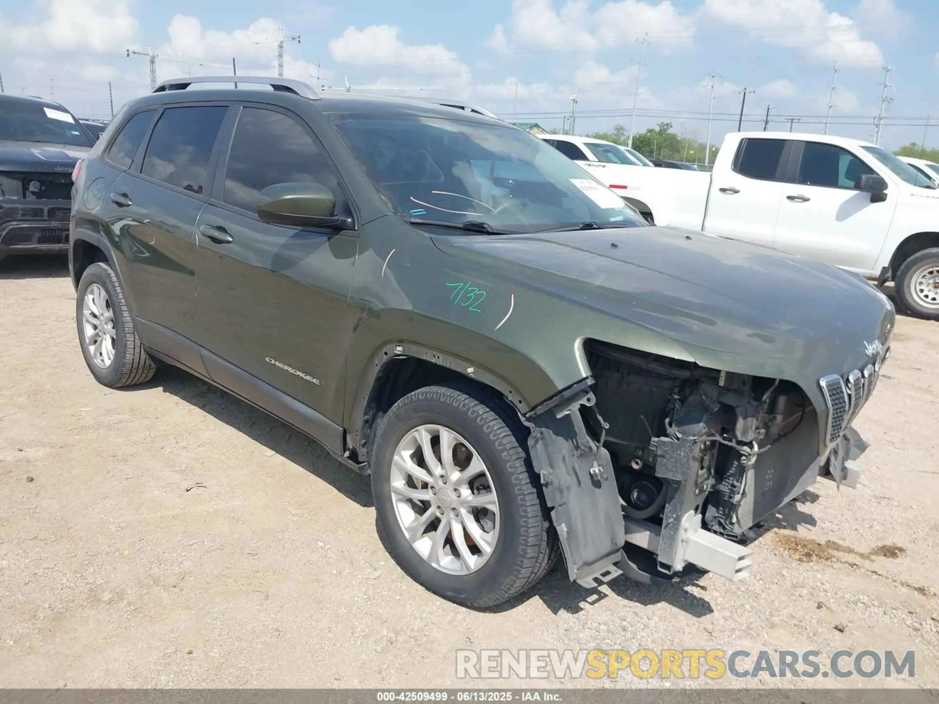1 fotografías del automóvil dañado 1C4PJLCB5LD581311 JEEP CHEROKEE 2020