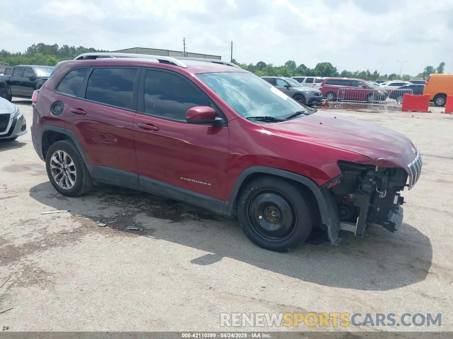 1 fotografías del automóvil dañado 1C4PJLCBXLD506409 JEEP CHEROKEE 2020