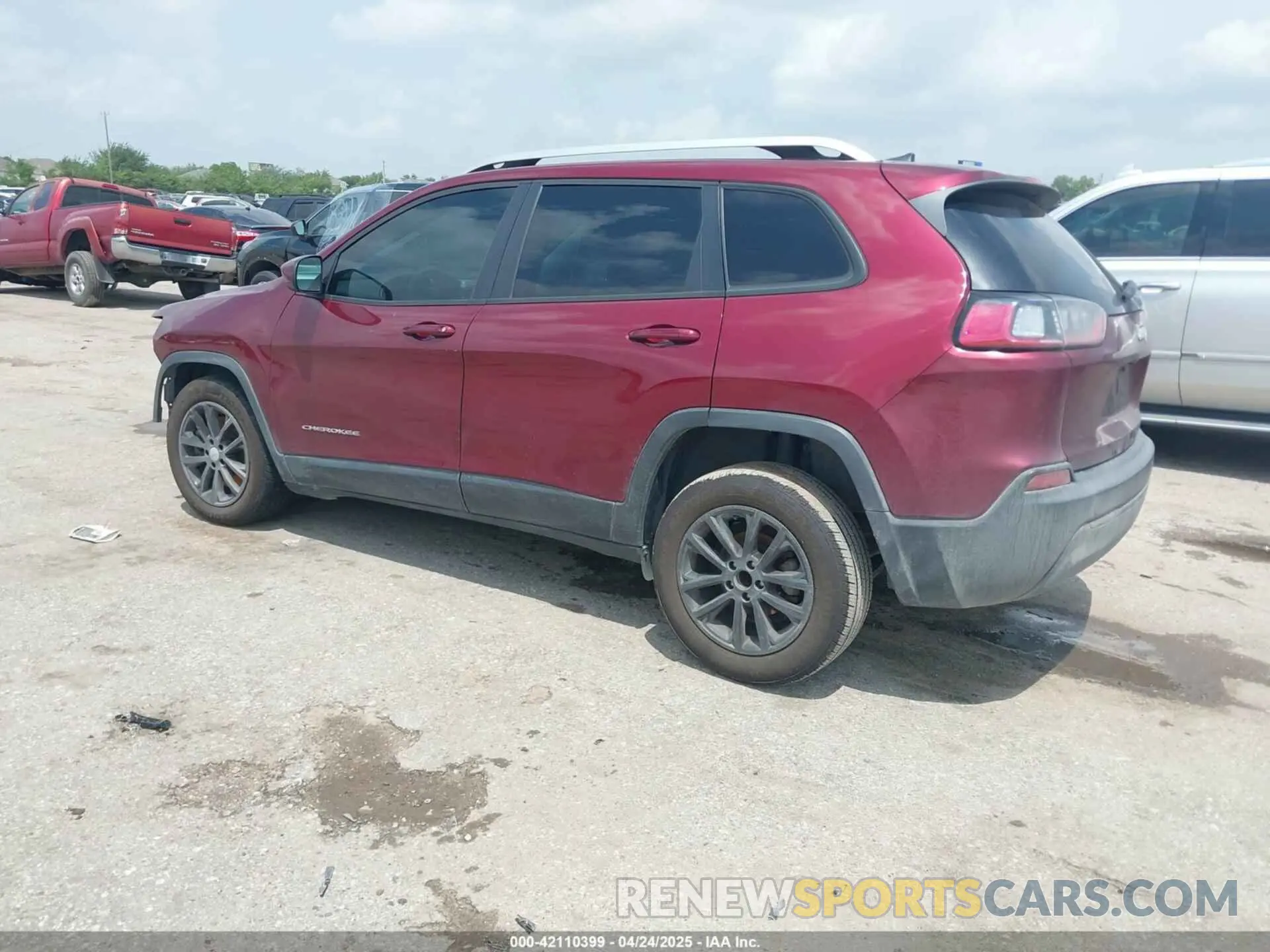 3 fotografías del automóvil dañado 1C4PJLCBXLD506409 JEEP CHEROKEE 2020