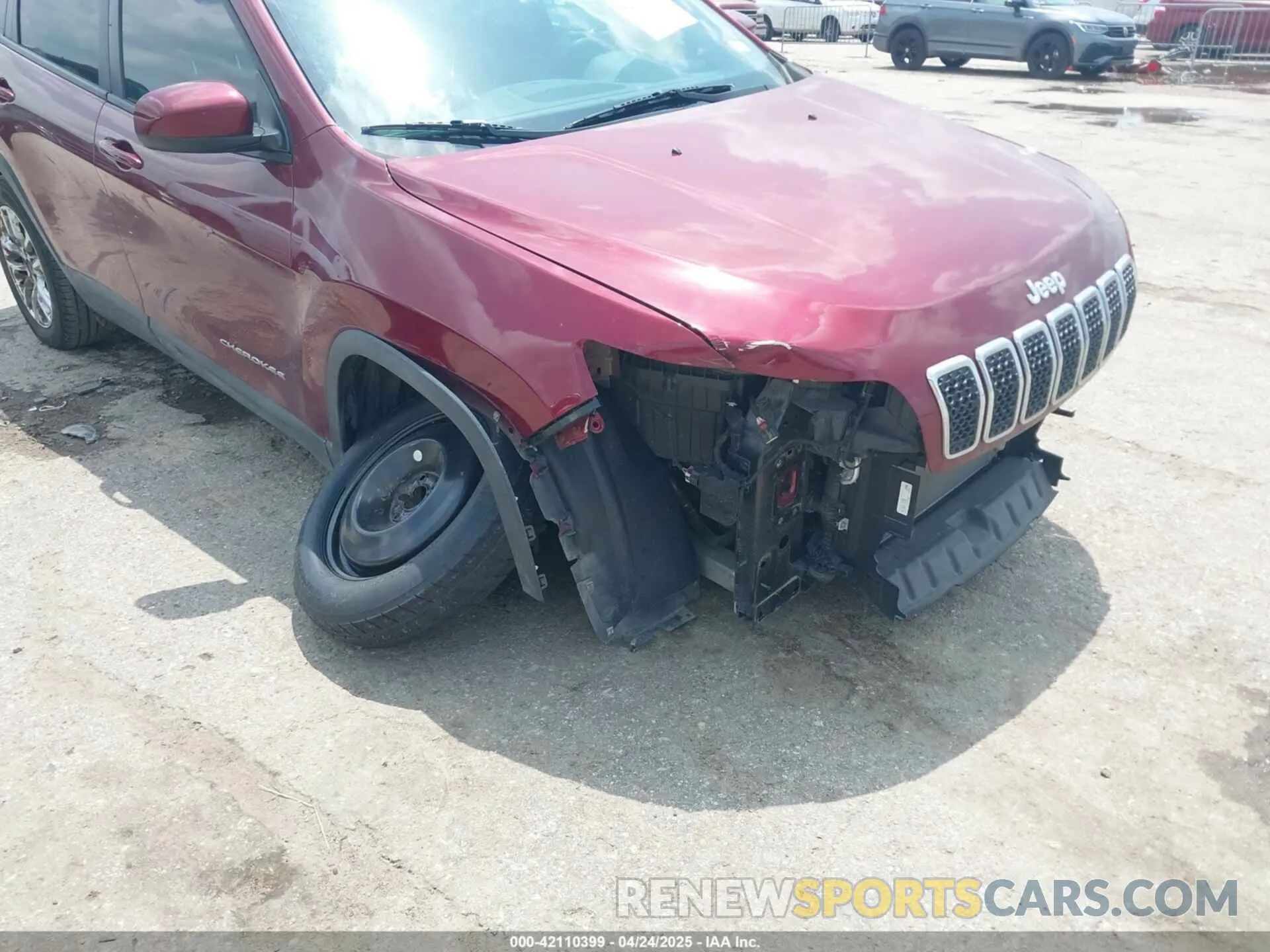 6 fotografías del automóvil dañado 1C4PJLCBXLD506409 JEEP CHEROKEE 2020