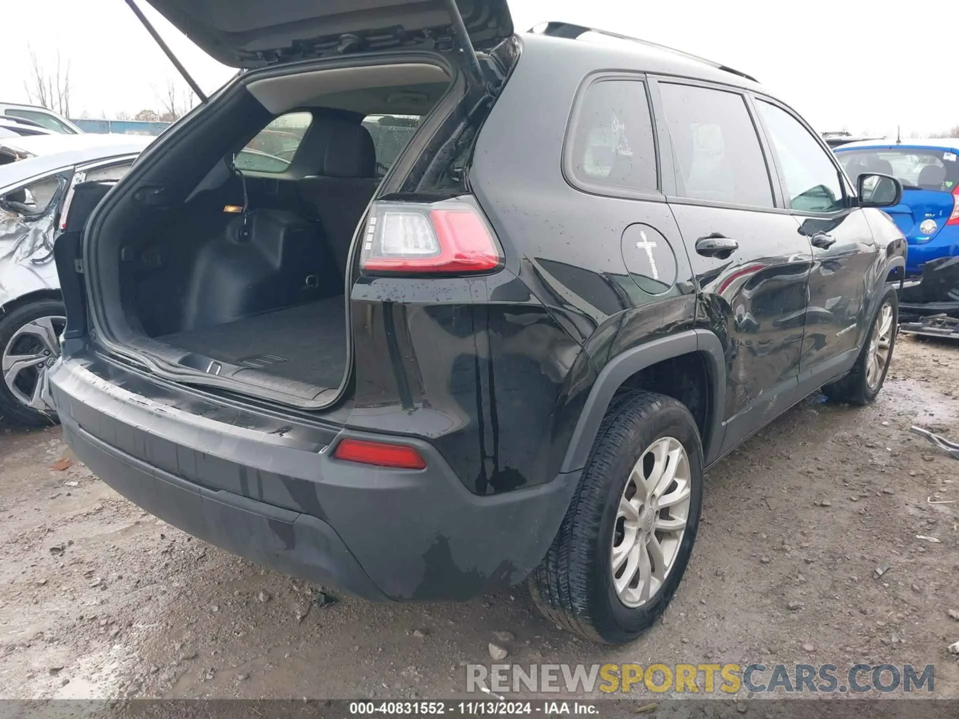 4 fotografías del automóvil dañado 1C4PJLCBXLD619261 JEEP CHEROKEE 2020